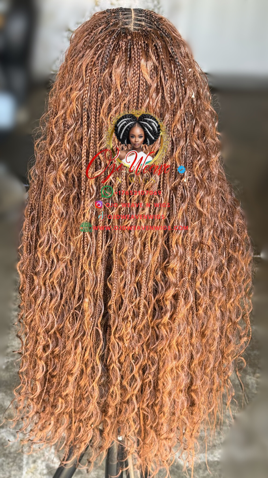 Boho Wig - Color 30: Ready to Ship