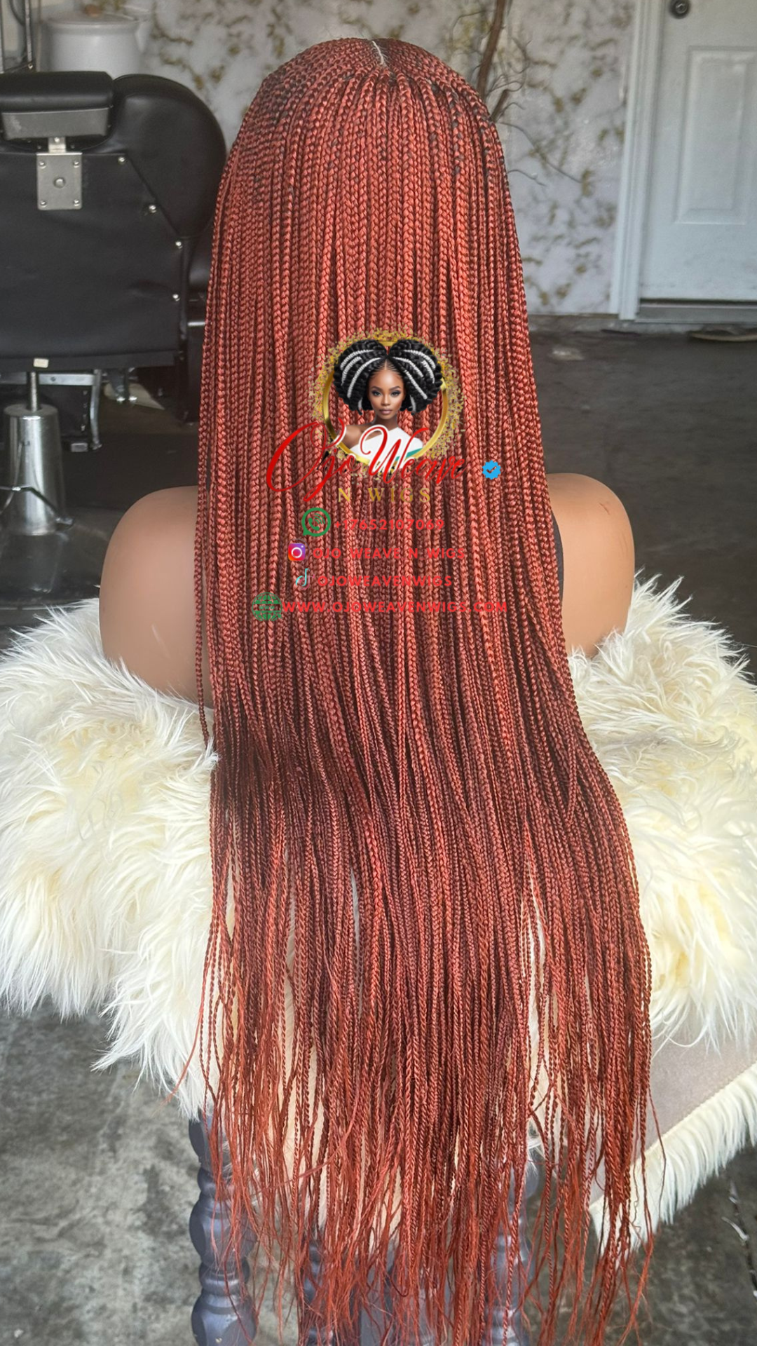 26" May Unit Glueless Wig with Closure - Ready to Ship