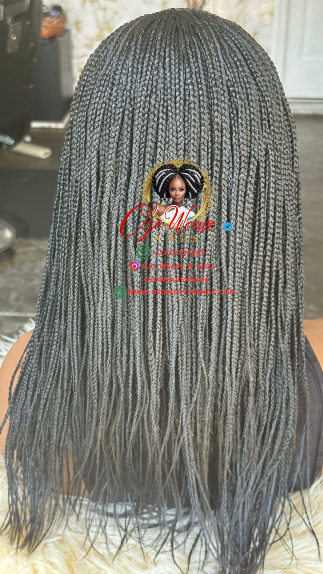 Javis 1B Glueless Closure Wig | Ready to Ship 12/14 Inch