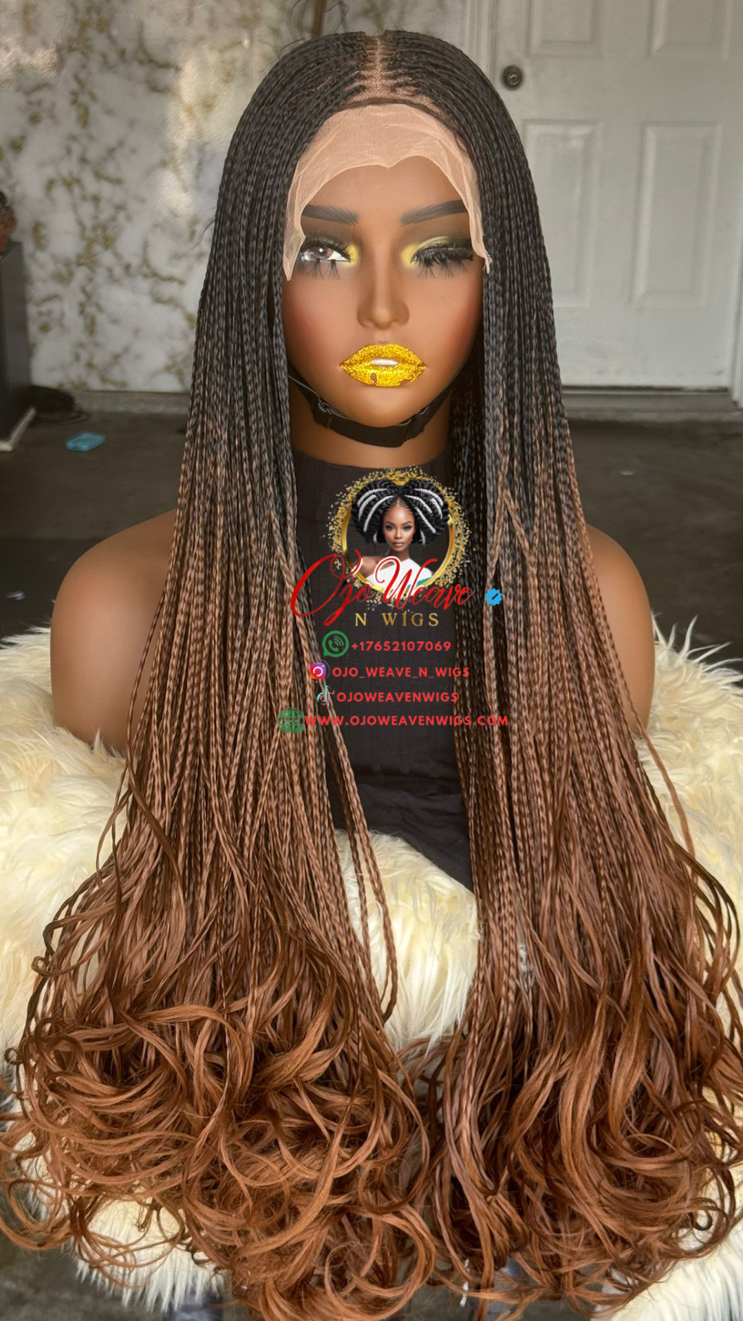 28" 8x8 Human Lace French Curl Wig | Ready to Ship Spiral Curls