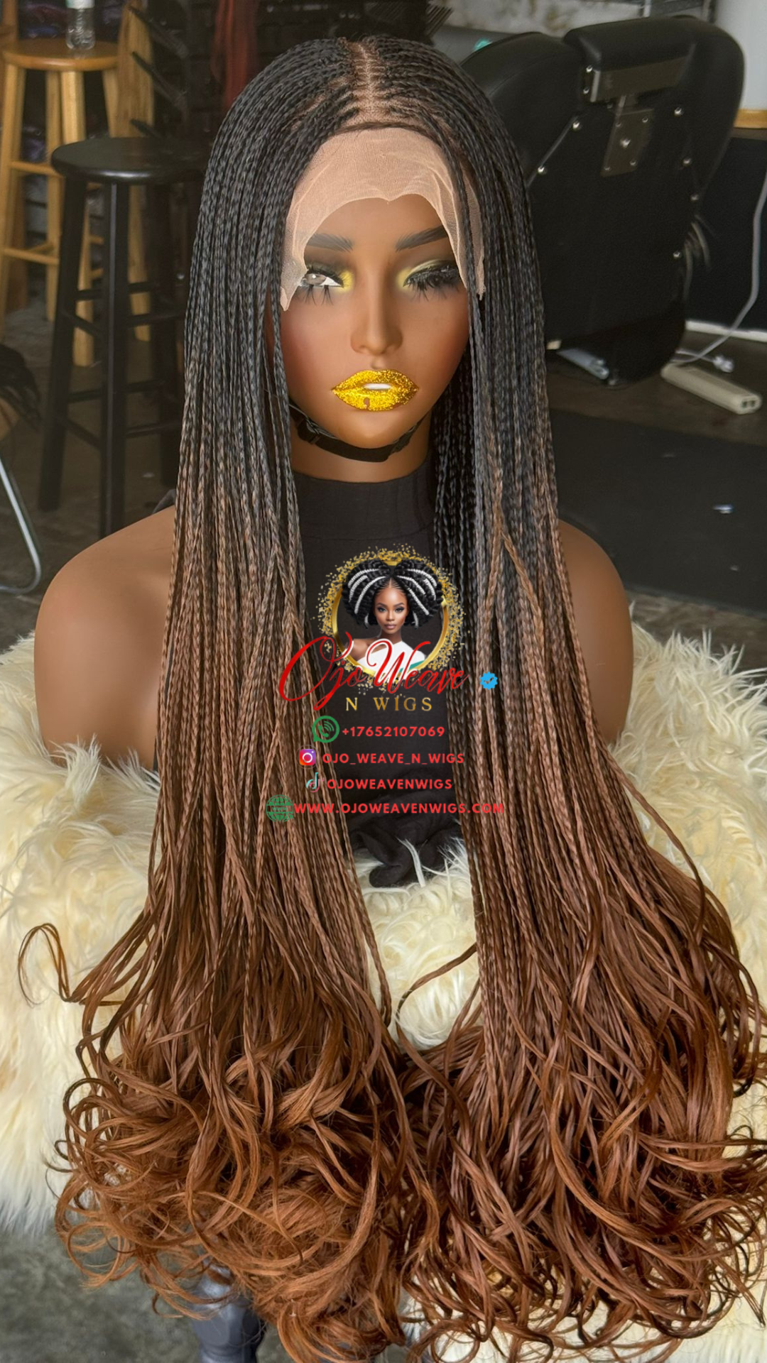 28" 8x8 Human Lace French Curl Wig | Ready to Ship Spiral Curls