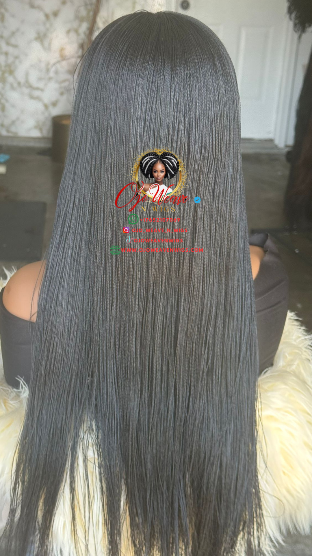 Nino Glueless Closure Wig - Super Tiny & Lightweight: Color 1B
