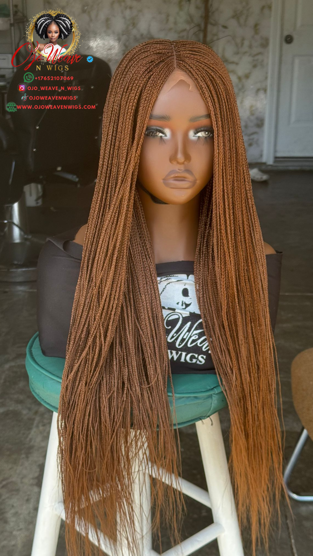 Sara closure unit 24" Fullness Closure Micro Braids - Ready to Ship