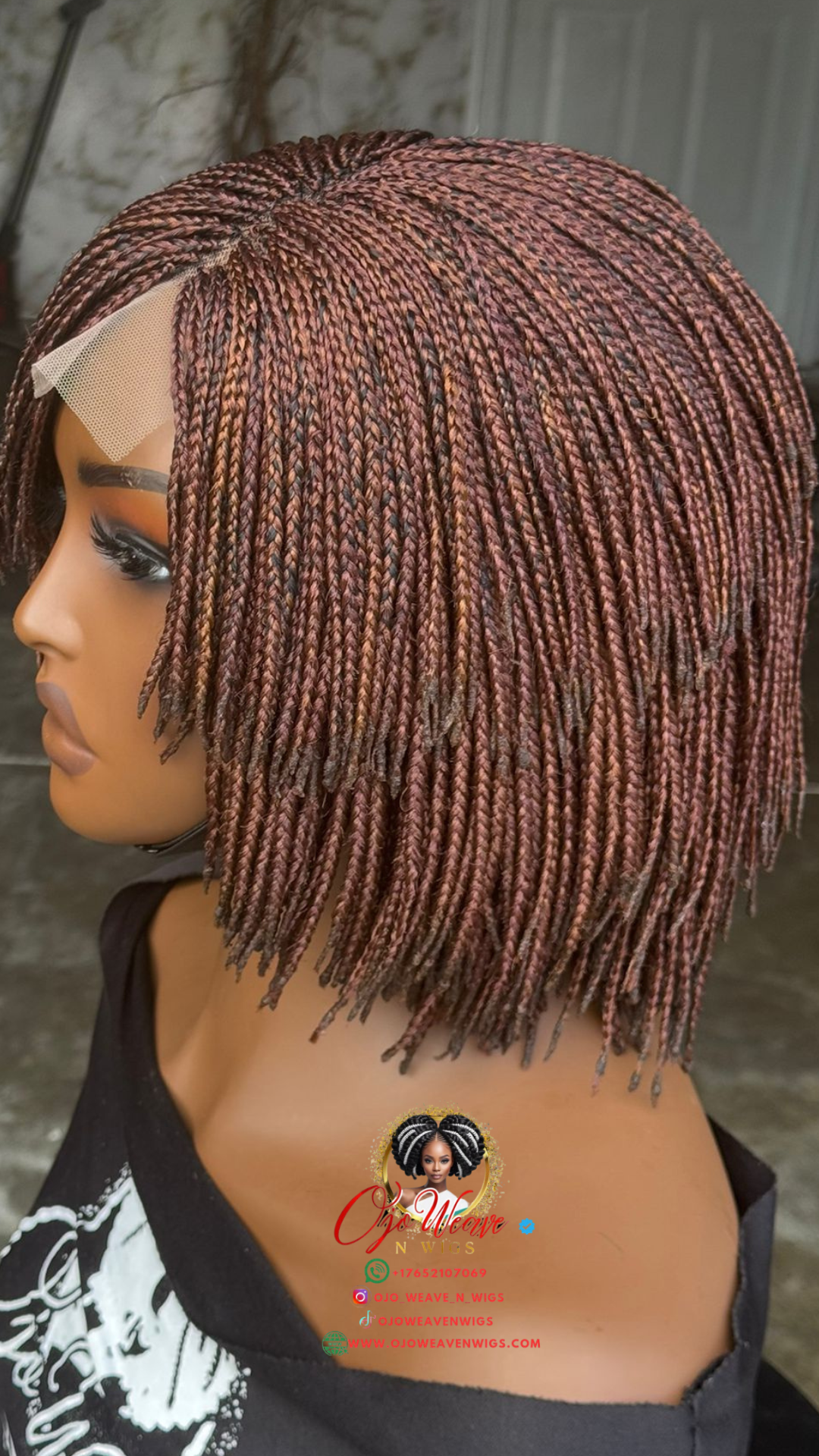 Made-to-Order Maxina 10 Inch Bob in Color 30/33 Mix