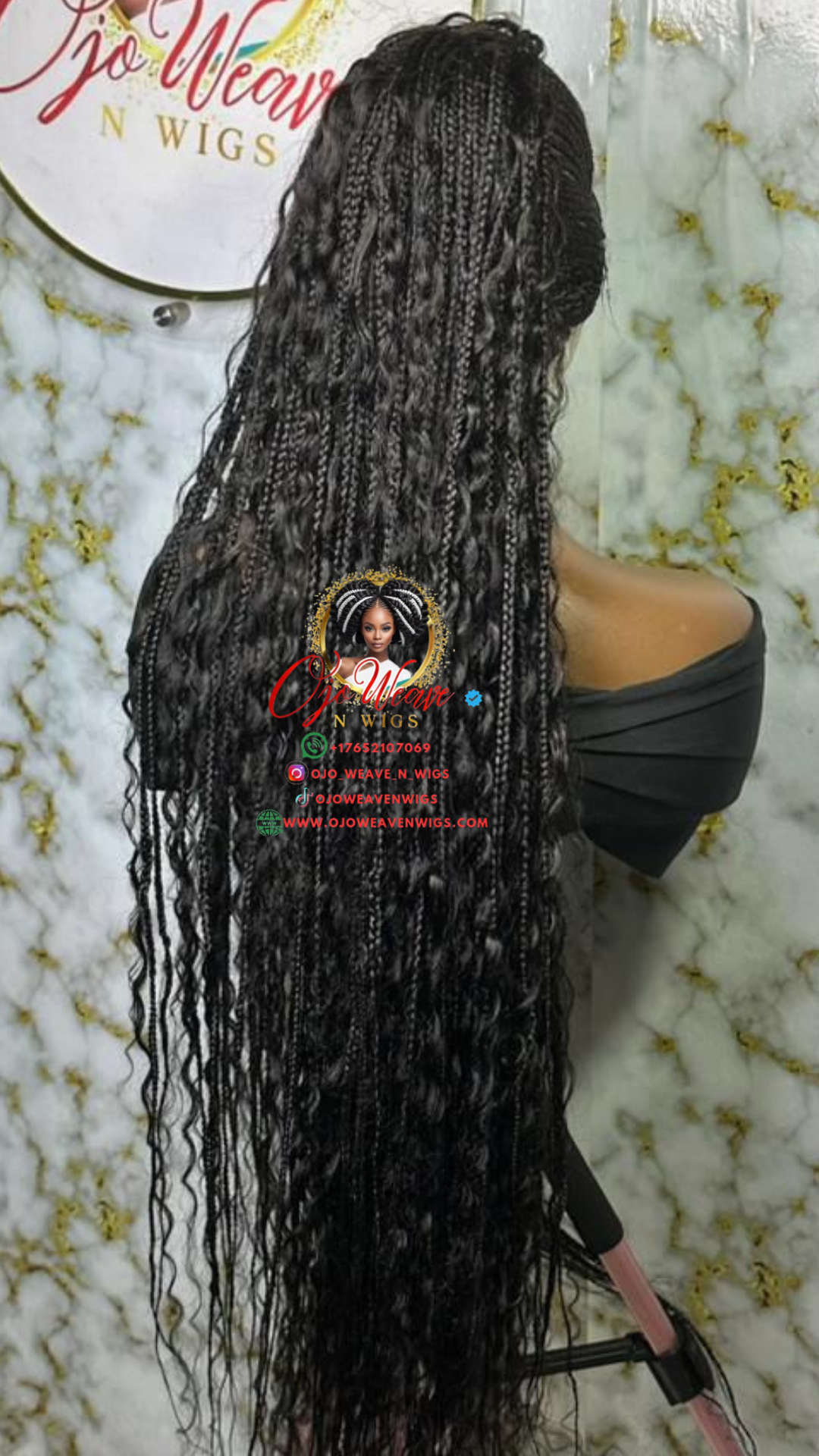Kiara: Custom 100% Human Hair Wig - Made to Order in Any Length