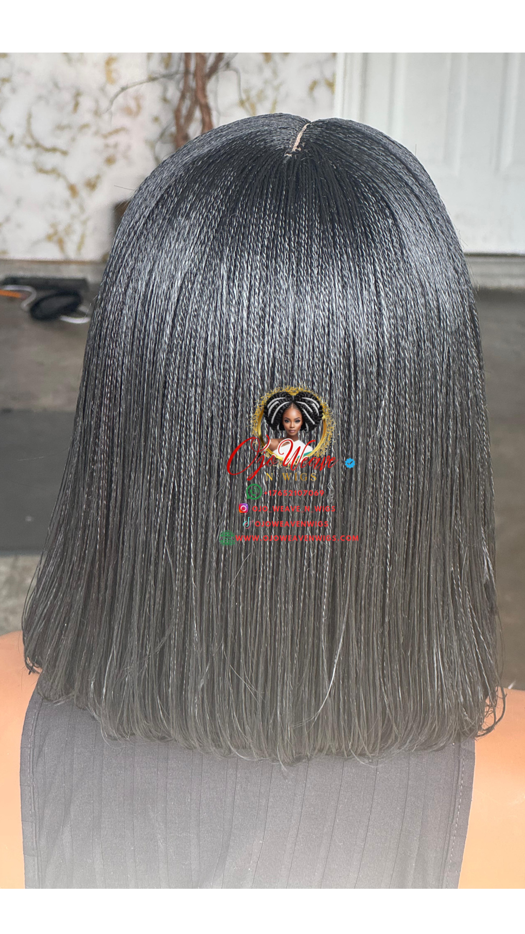 Laiyah Unit Wig: Ready-to-Ship Classic Black Bob