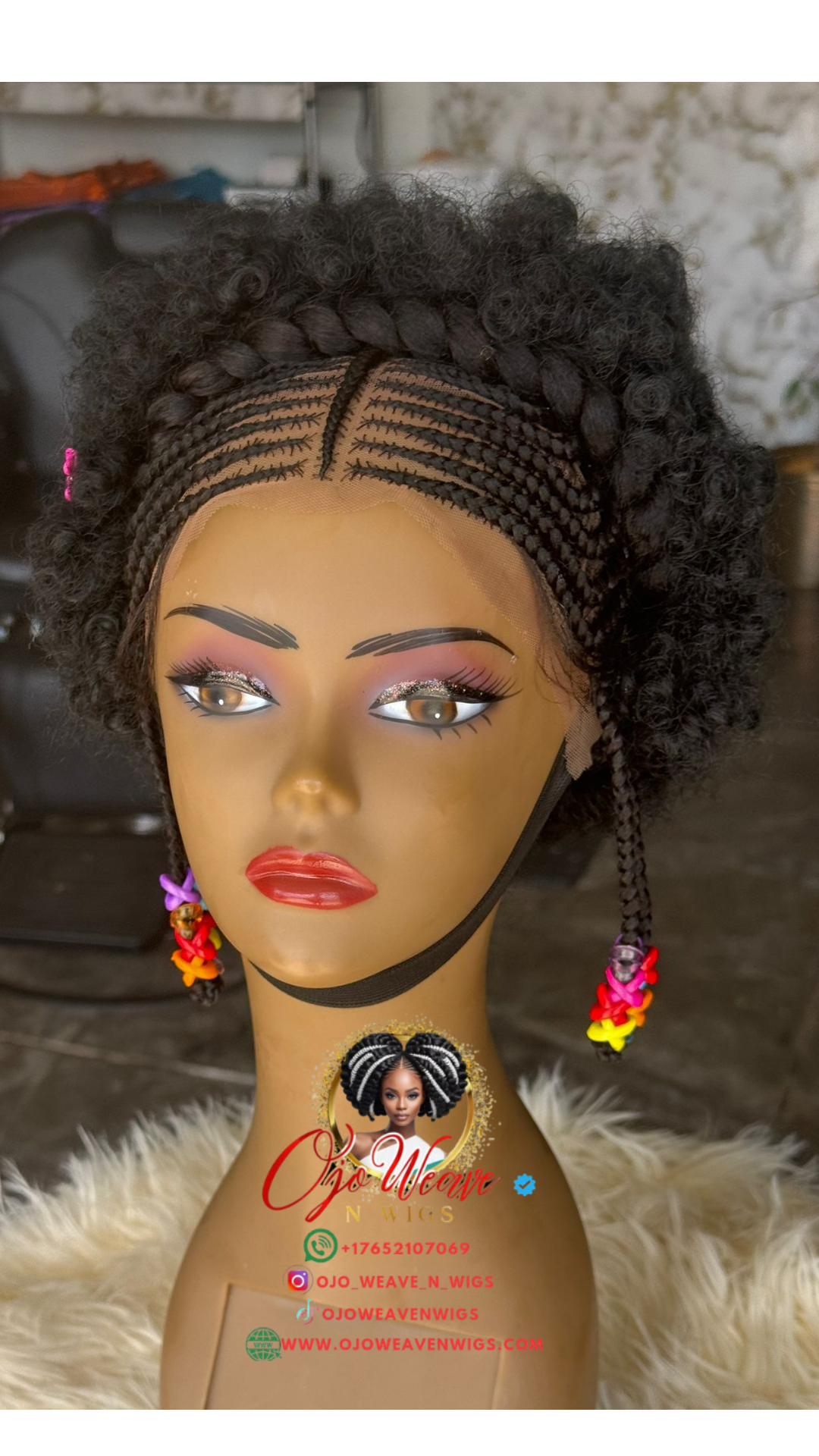Glueless Kids Afro Wig: Cute, Easy & Protective