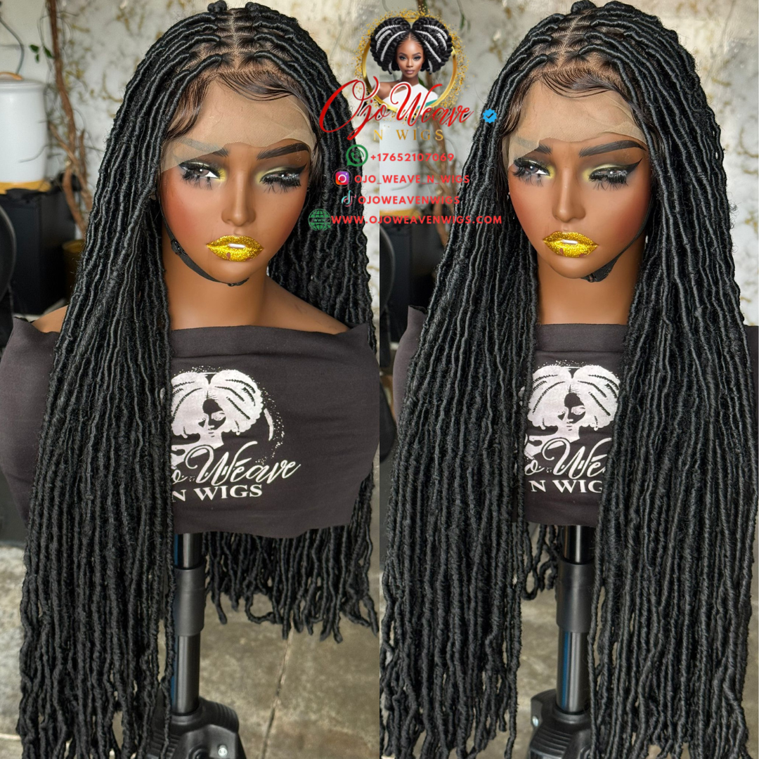 Ready-to-Ship Full Lace Locs - 26/28 Inch