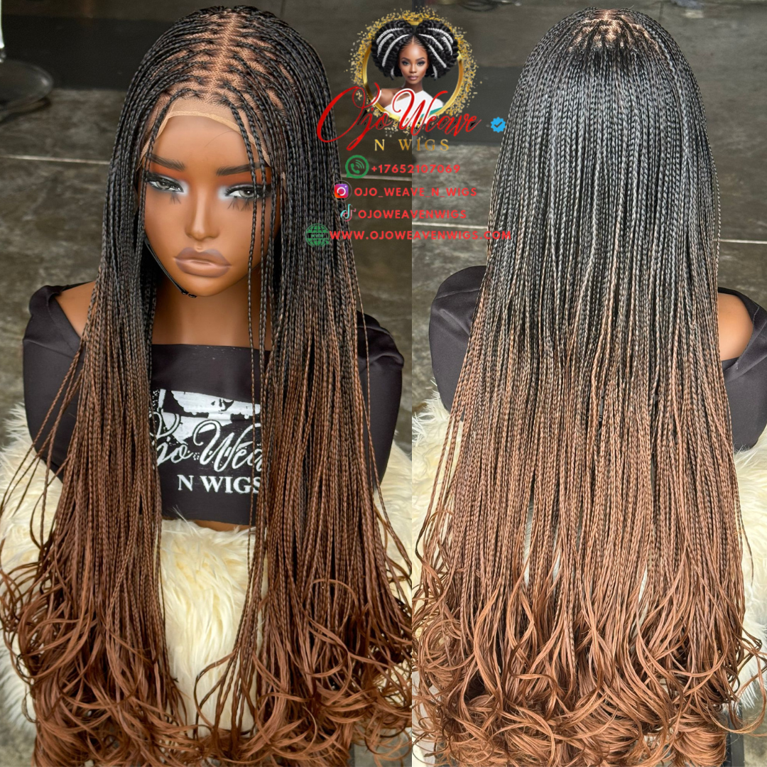 Ready to Ship: Kim Unit - 28" Ombré Human Hair Lace