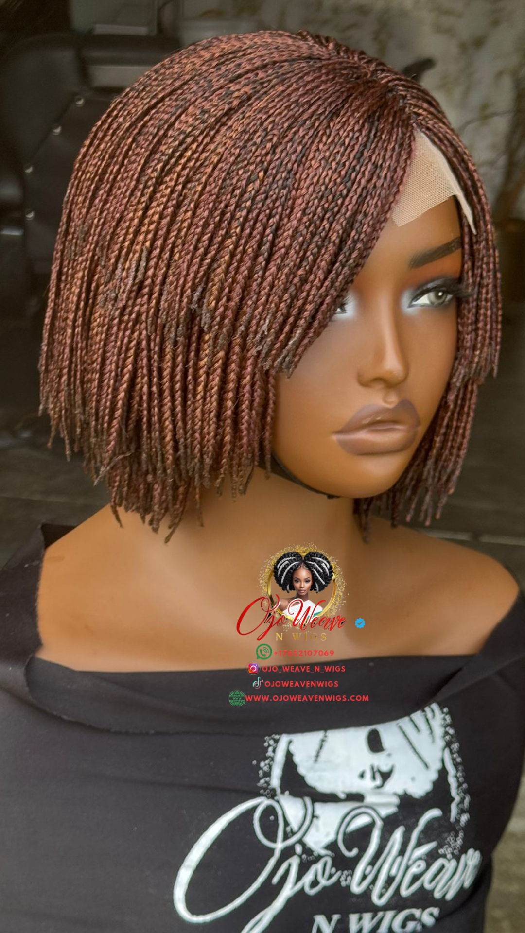 Made-to-Order Maxina 10 Inch Bob in Color 30/33 Mix
