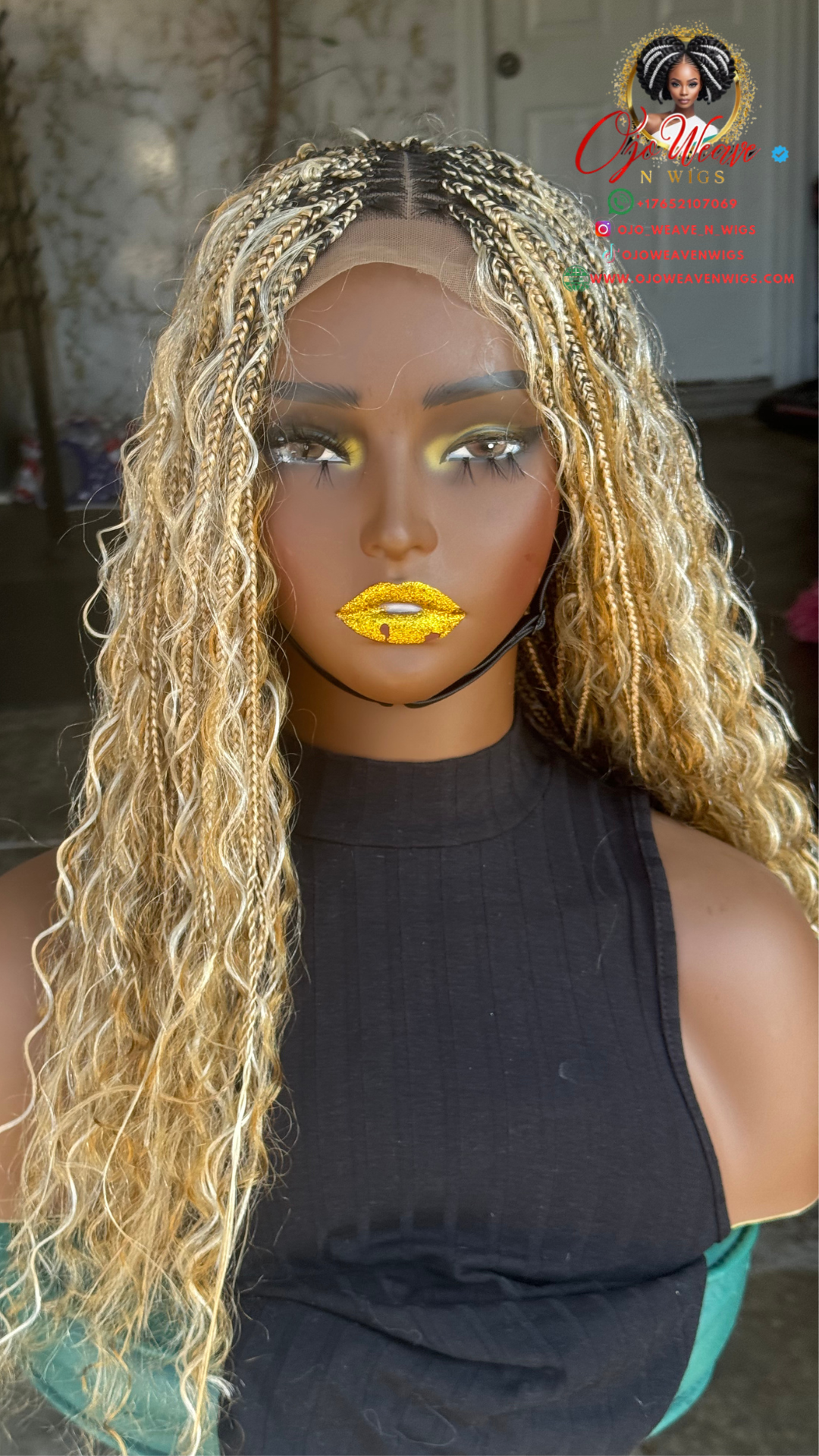 16/18 Inch Boho Highlights Wig