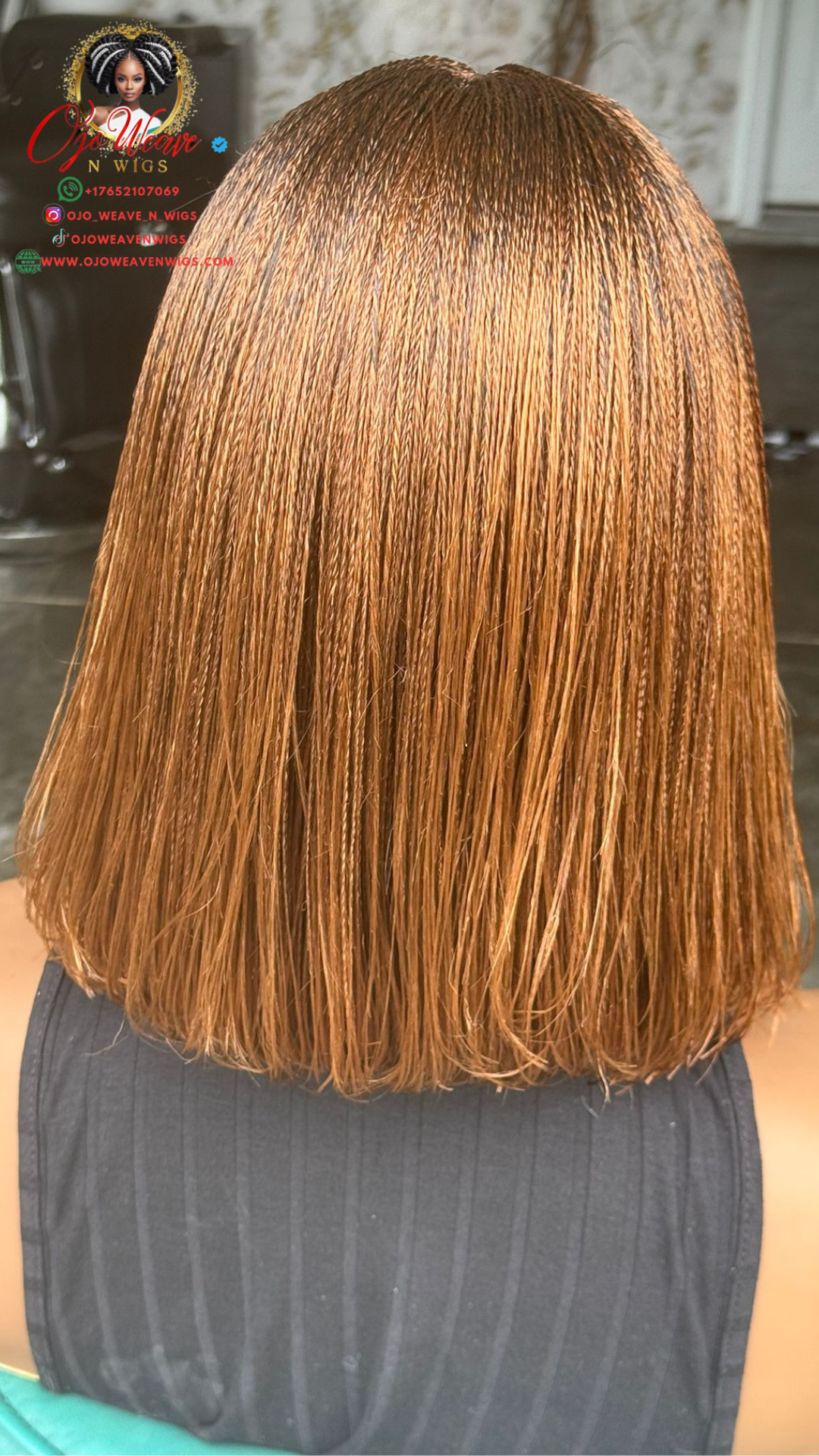 Laiyah Unit: 10-Inch Micro Twist Bob Wig