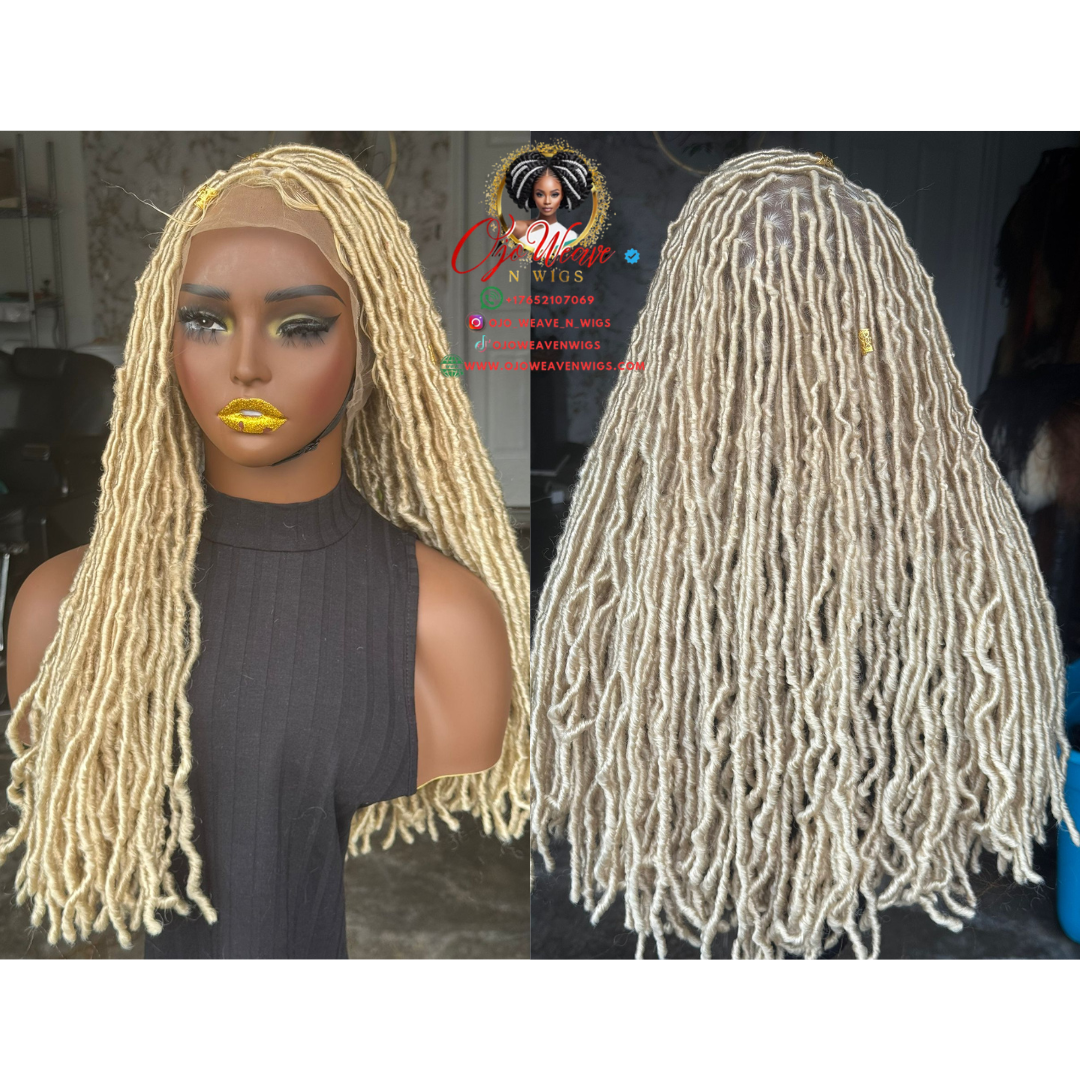 20/22 Inch Full Lace Locs Wig - Ready to Ship