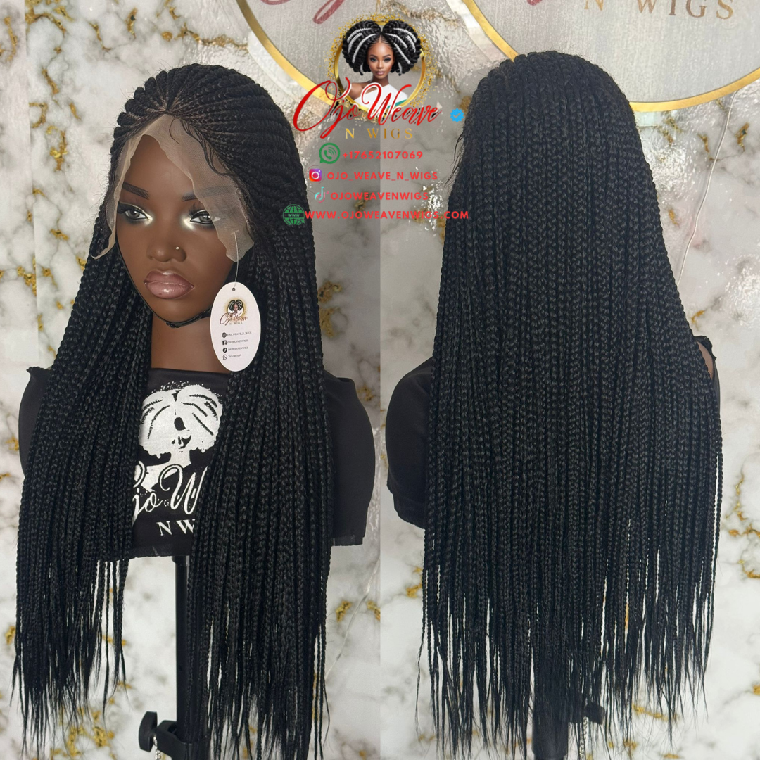 TINU Unit 26" Black Frontal Wig: Made to Order