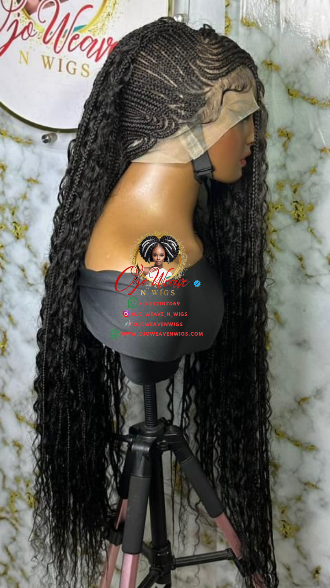 Kiara: Custom 100% Human Hair Wig - Made to Order in Any Length