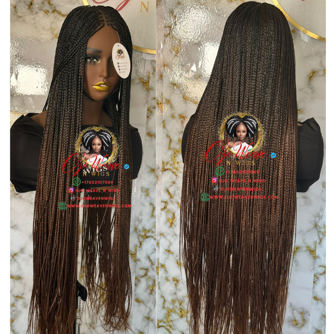 Sisi Bone Glueless Wig with Highlighted Color Ready to Ship