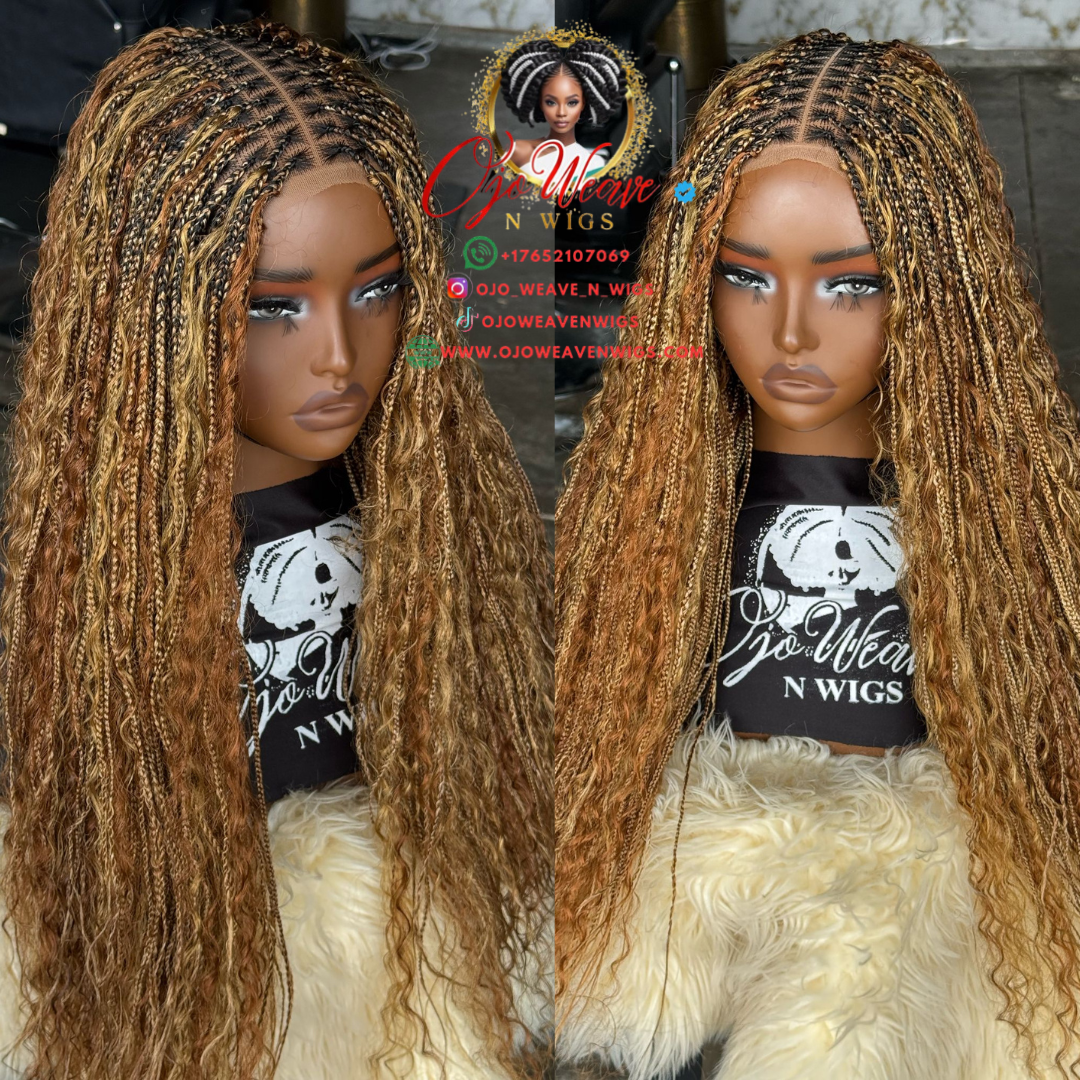 Highlighted 24" Boho Wig: Pre Order 27/30