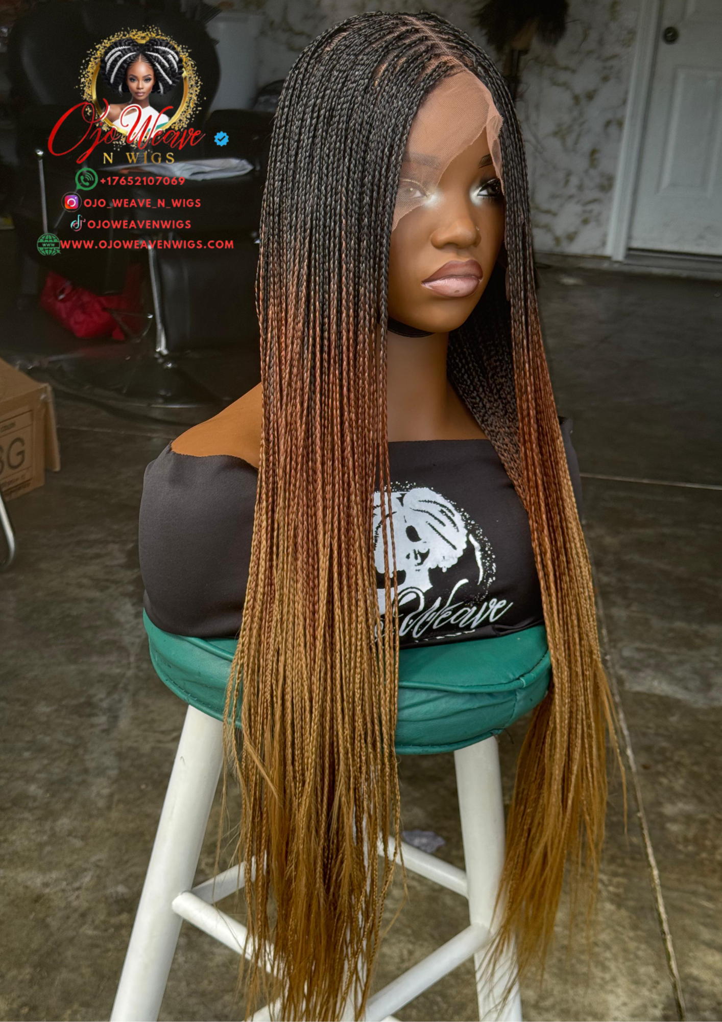 Sisi Full Lace Bone Straight Wig 26/28 Inch Ready-to-Ship Swiss Lace