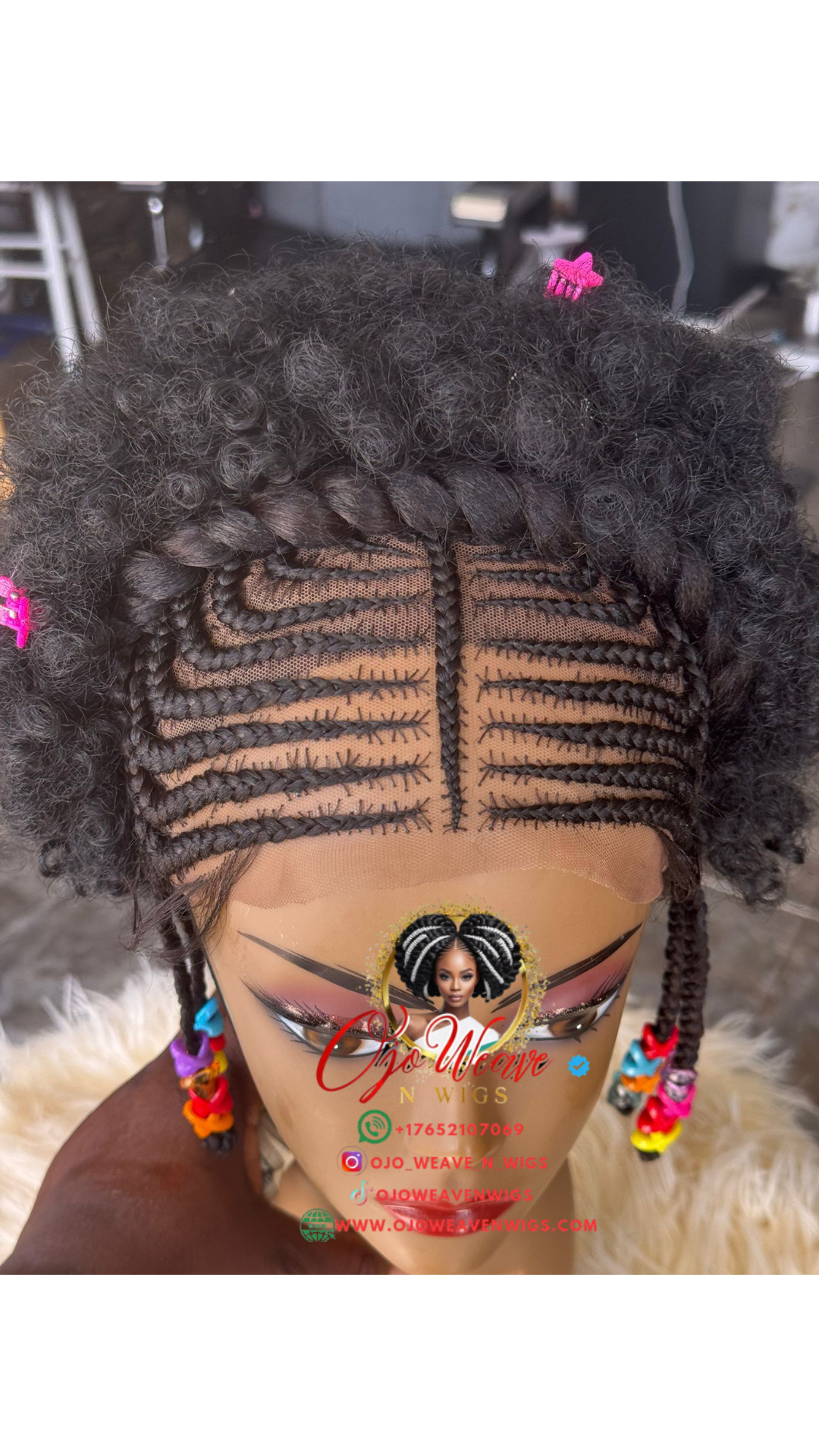 Glueless Kids Afro Wig: Cute, Easy & Protective