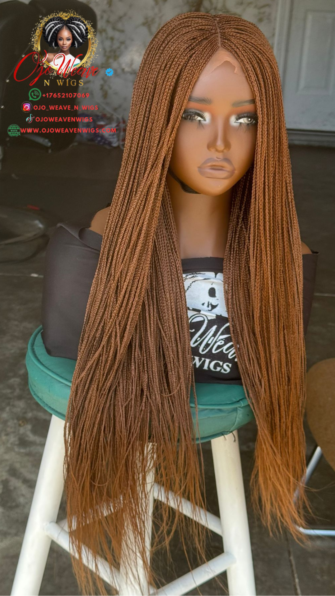Sara closure unit 24" Fullness Closure Micro Braids - Ready to Ship