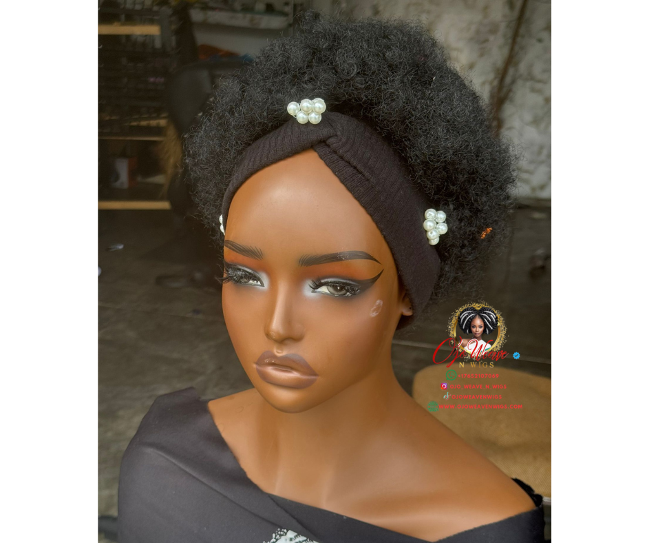 Adorable Mommy & Me Headband Wig Combo