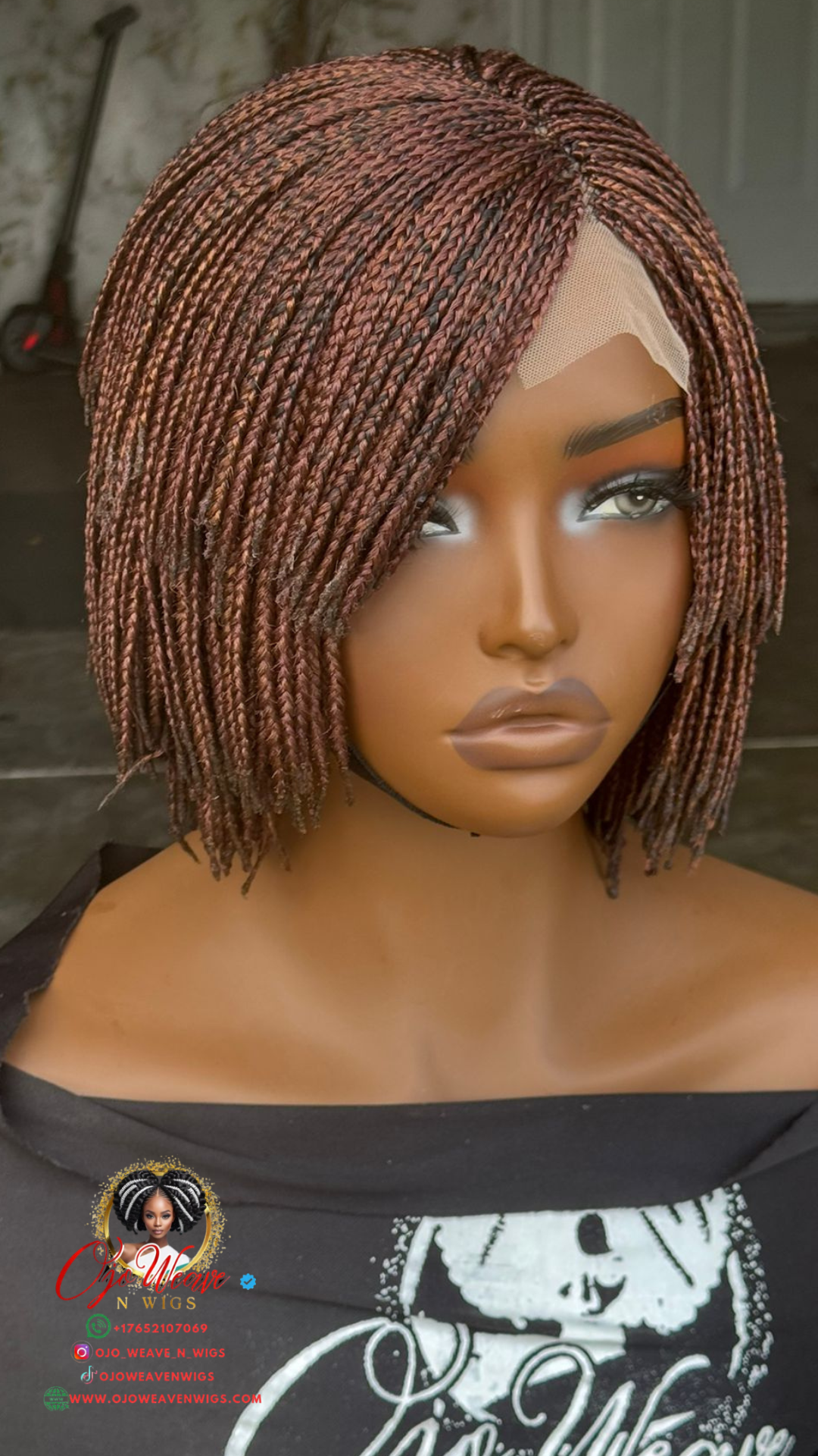 Made-to-Order Maxina 10 Inch Bob in Color 30/33 Mix