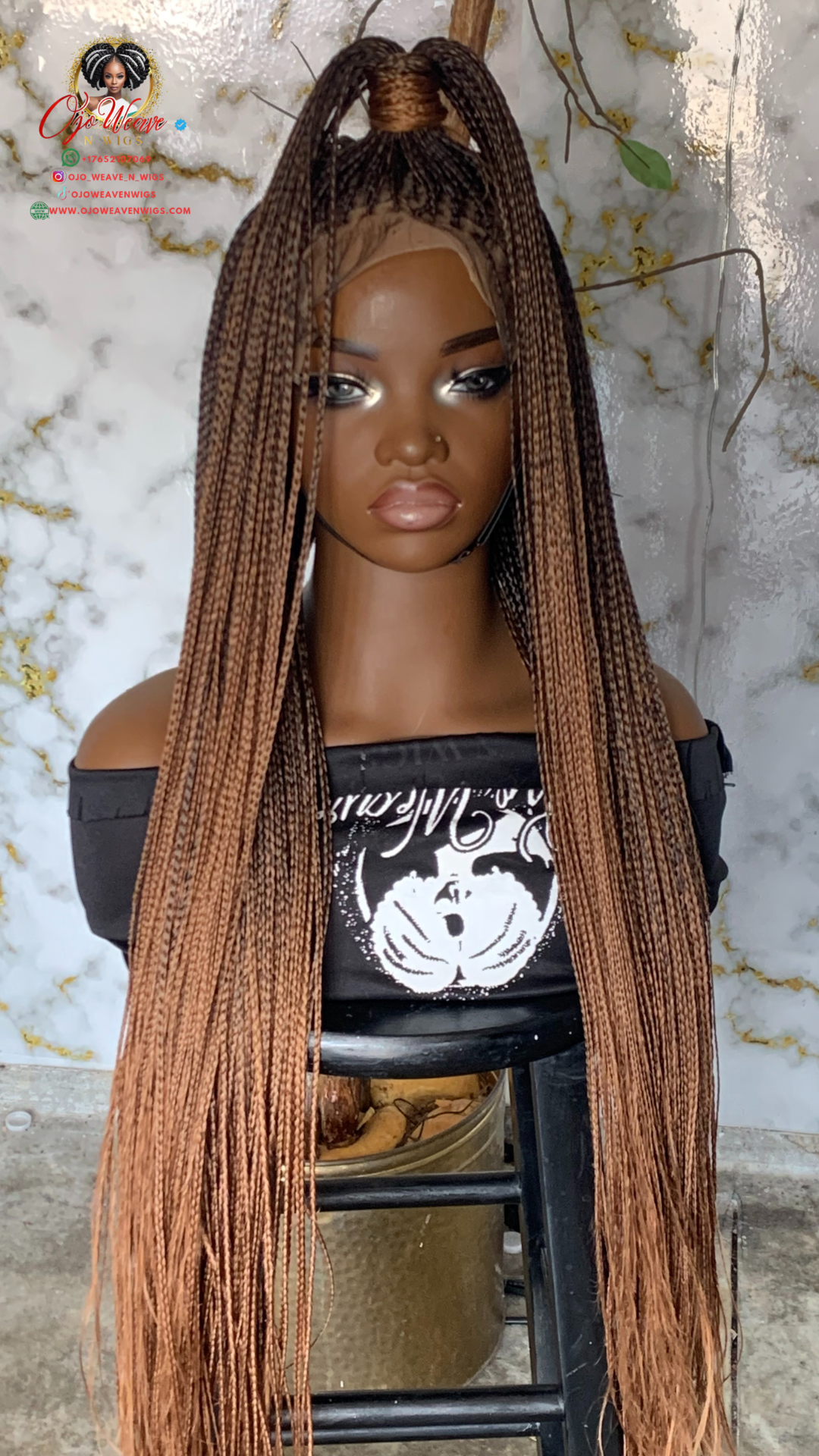 The Sisi Wig: 30-Inch 100% Human Hair Lace Bone Straight 8x8 Closure | Ready to Ship