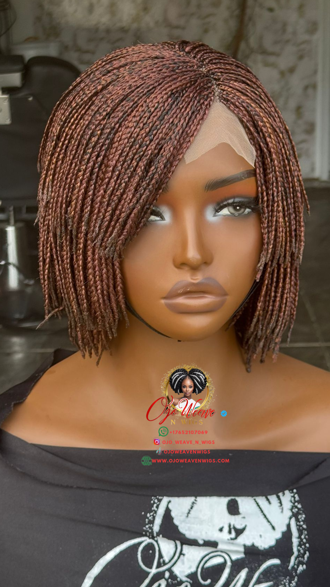 Made-to-Order Maxina 10 Inch Bob in Color 30/33 Mix