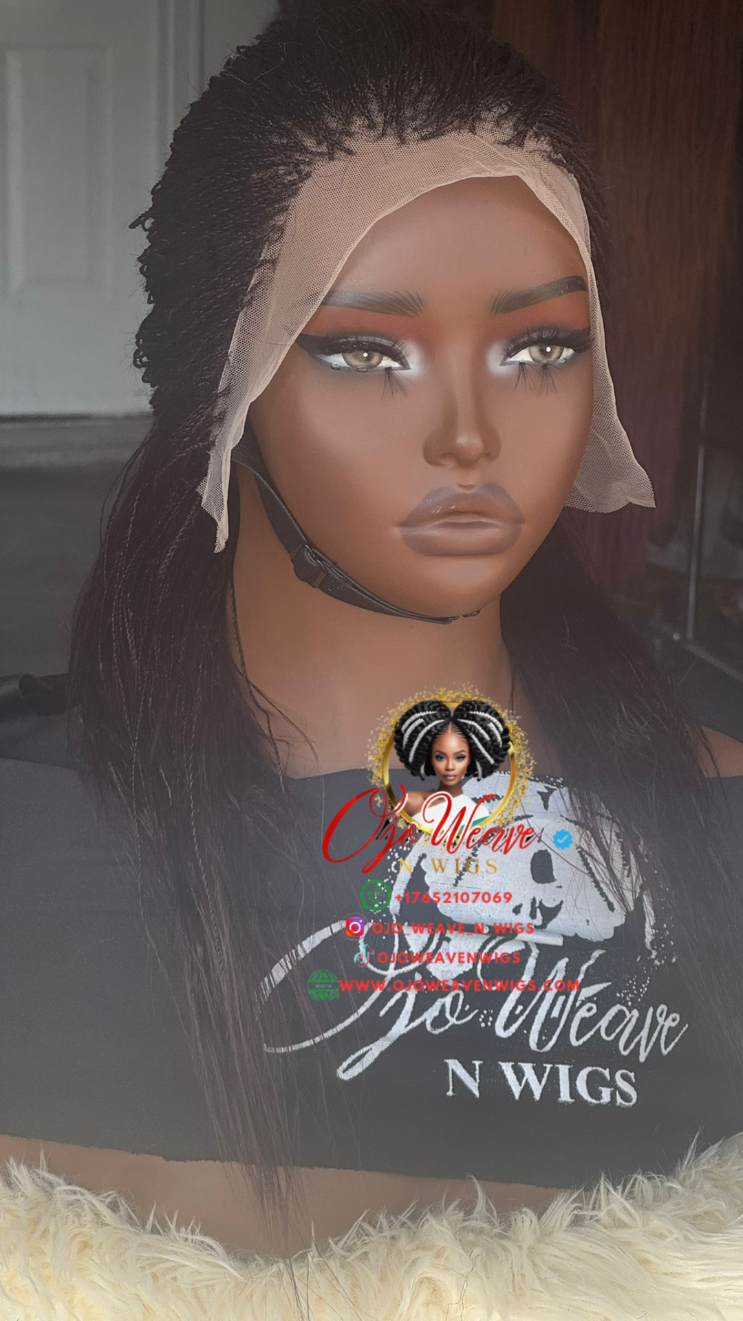 18/20" Color 33 Brown Micro Frontal Wig - 13x6 Ready to Ship