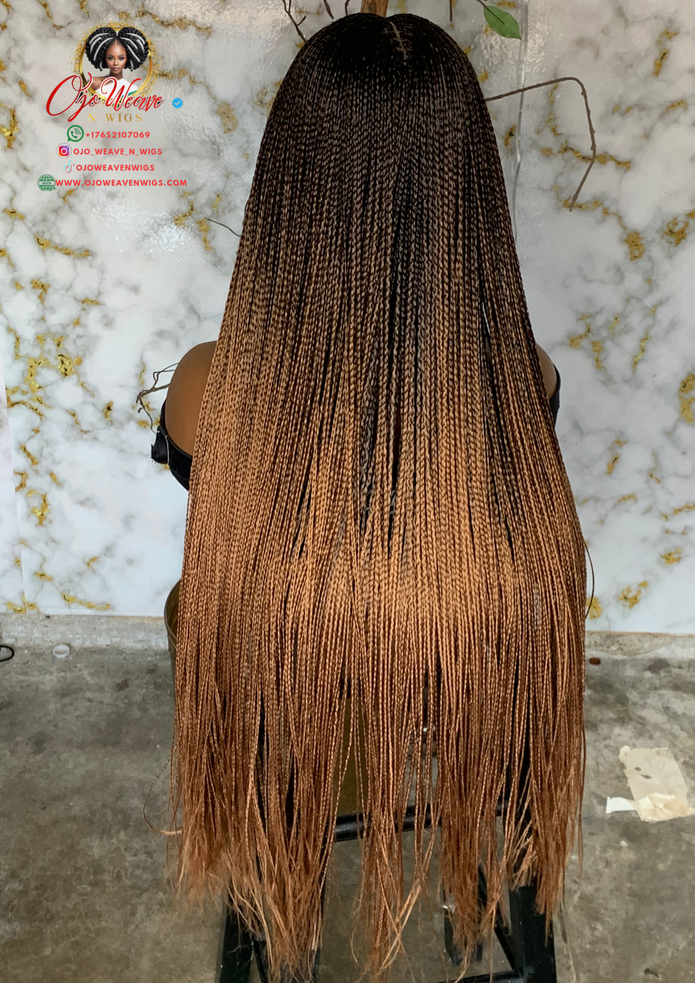 Sisi Bone Wig: 30-Inch Bone Straight Closure Wig | Ready to Ship