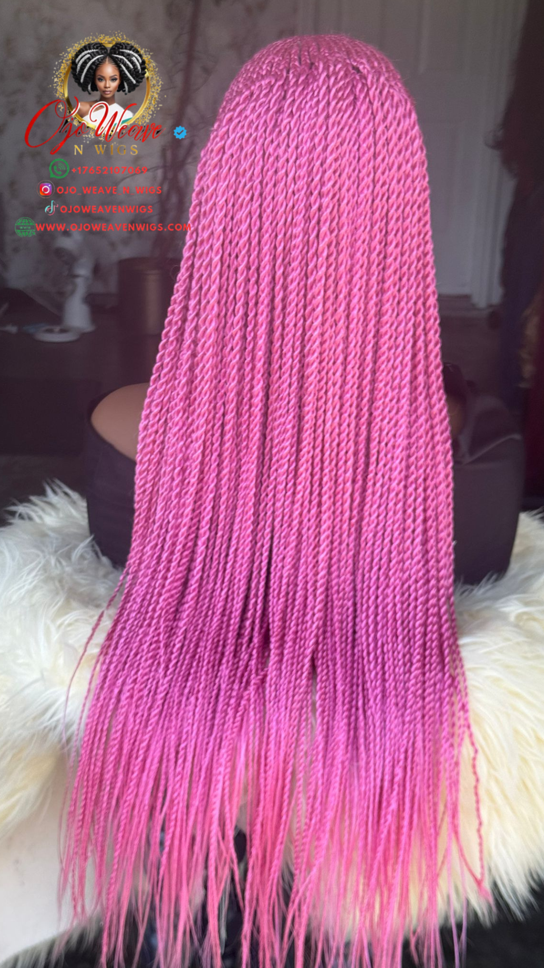 Shilo Unit Pink Wig