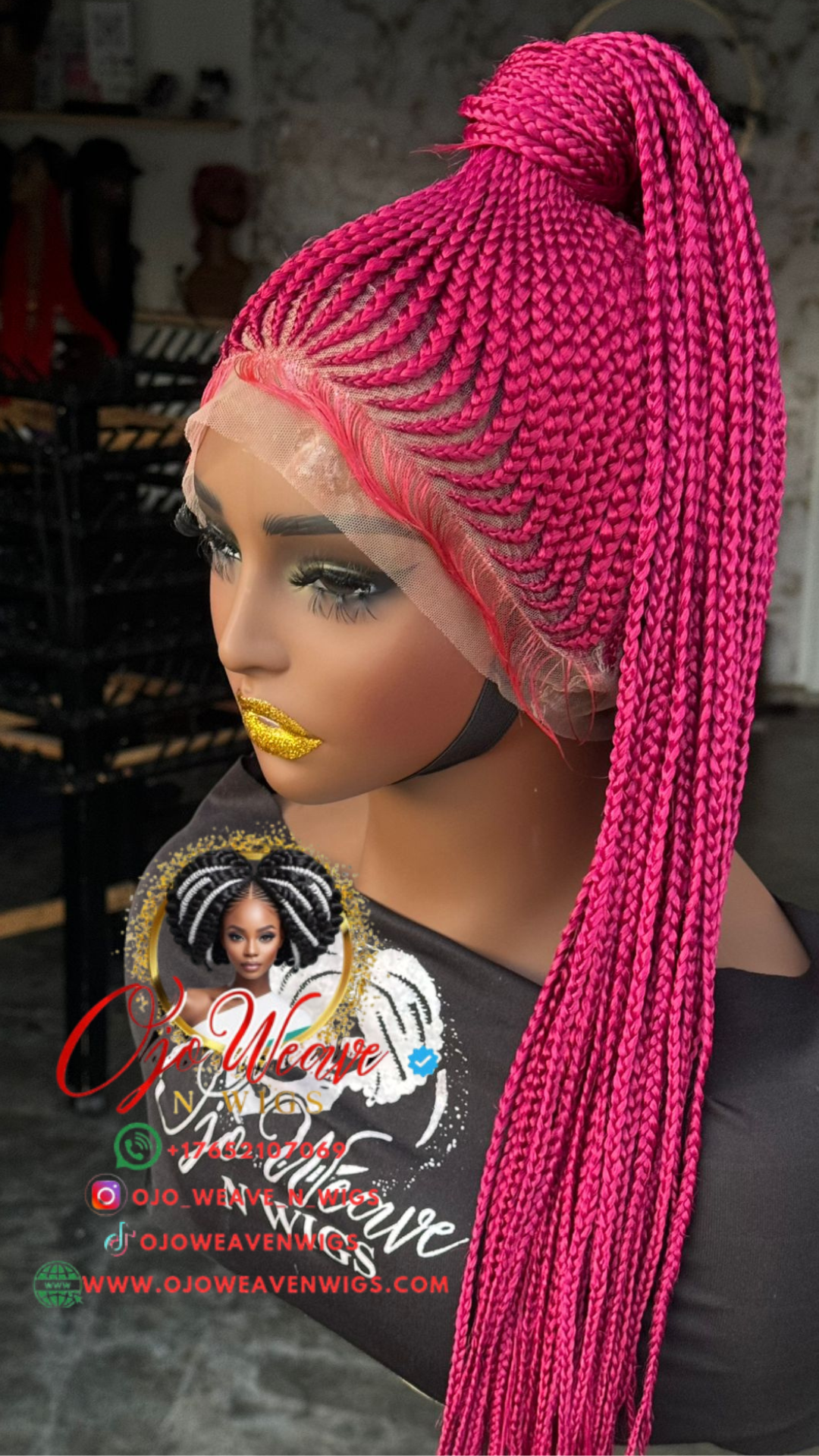 Bumi Unit Ready to Ship Burgundy Pink