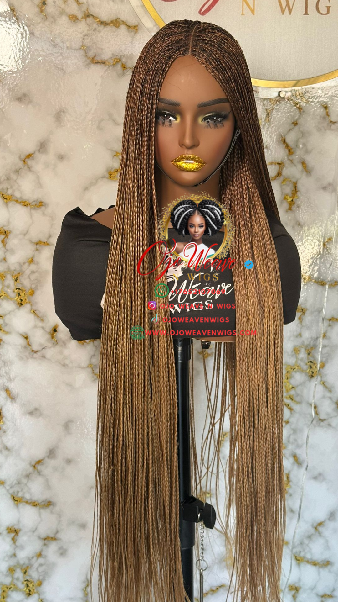Sisi Bone Glueless Wig 35 inch Highlight Color Ready to Ship