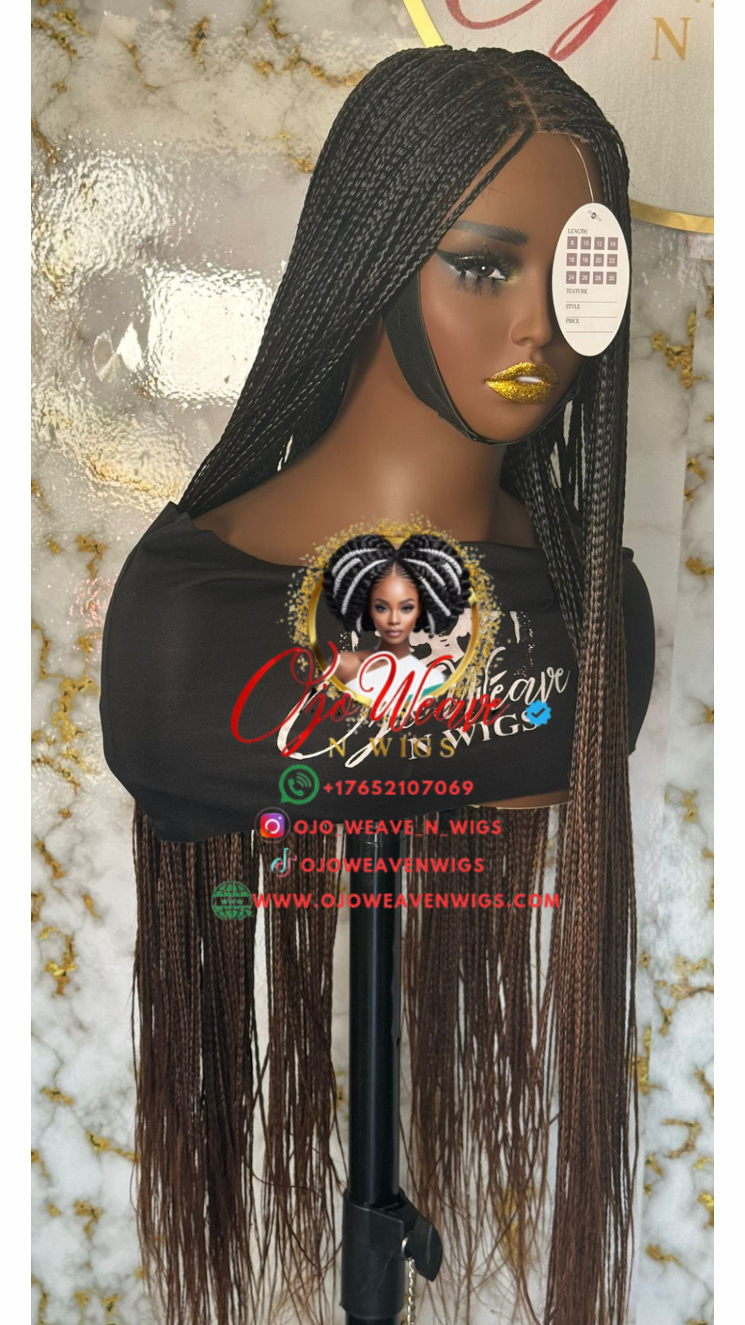 Sisi Bone Glueless Wig with Highlighted Color Ready to Ship