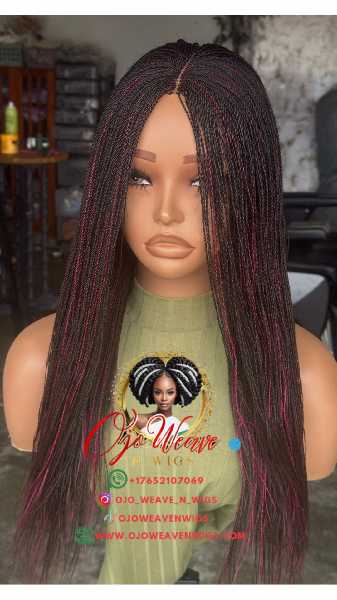 Baby Esther Lightweight Glueless Wig 14/16 inches