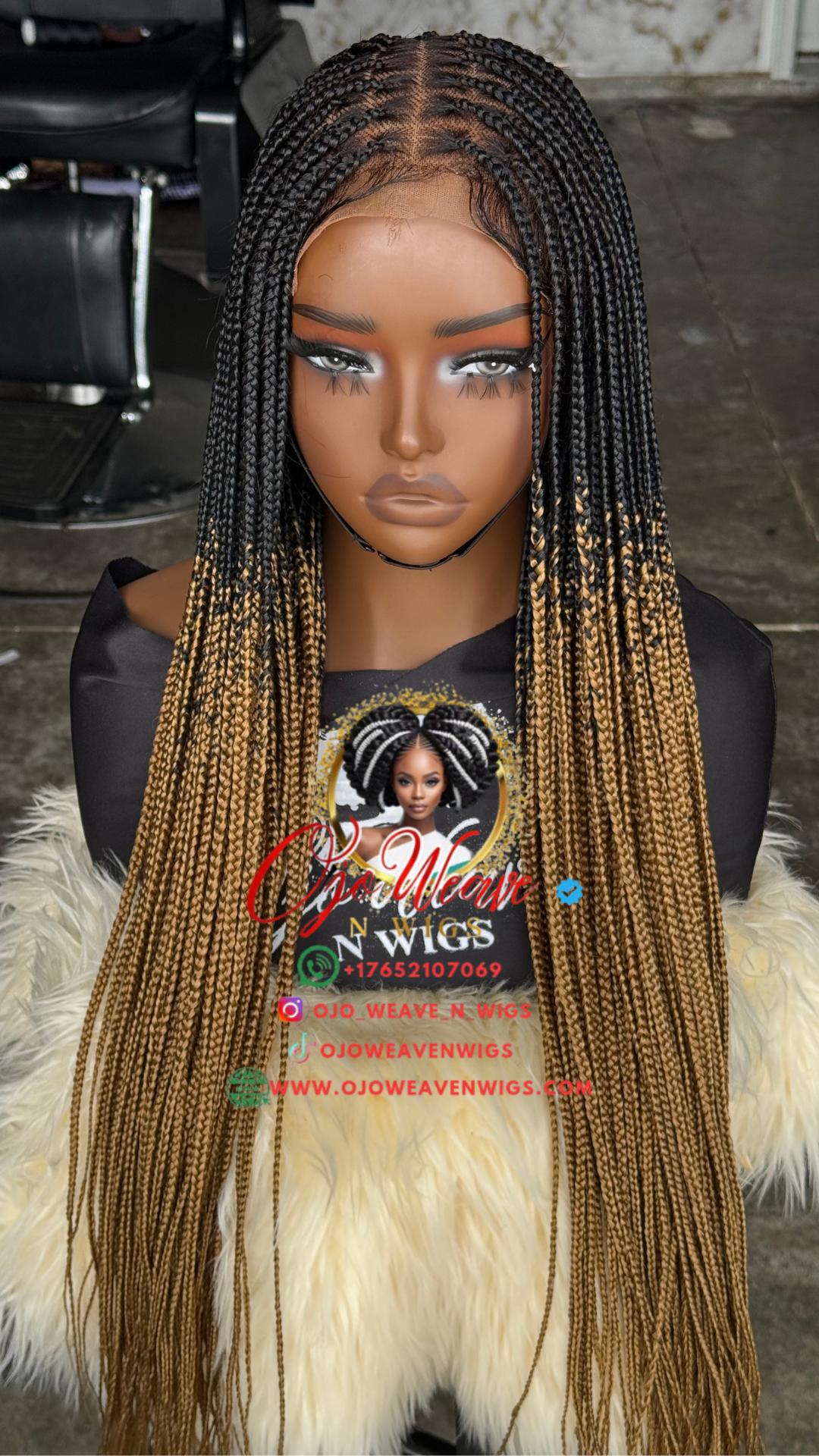 Made to Order: Stunning 1/27 Knotless Braids