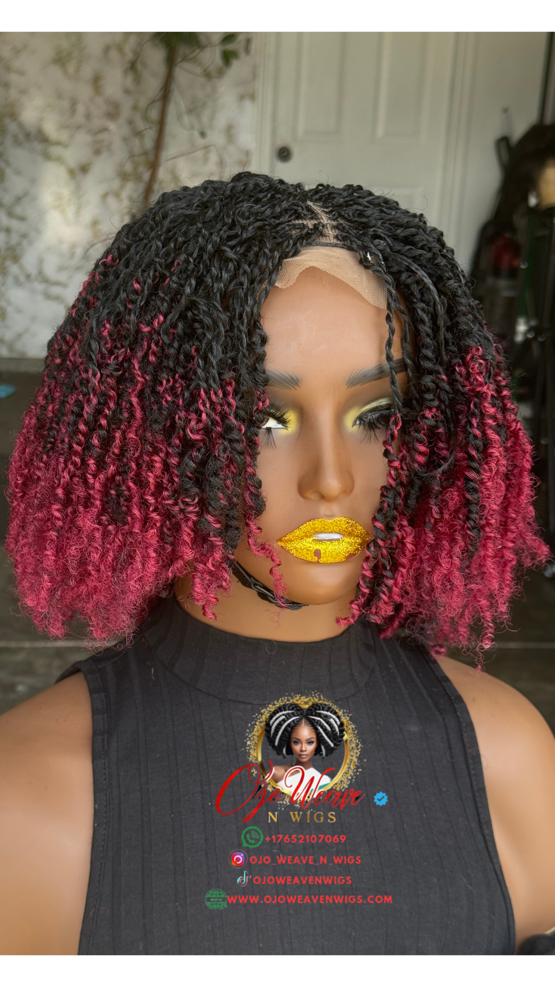 Camela Unit 1/Burgundy Color Wig