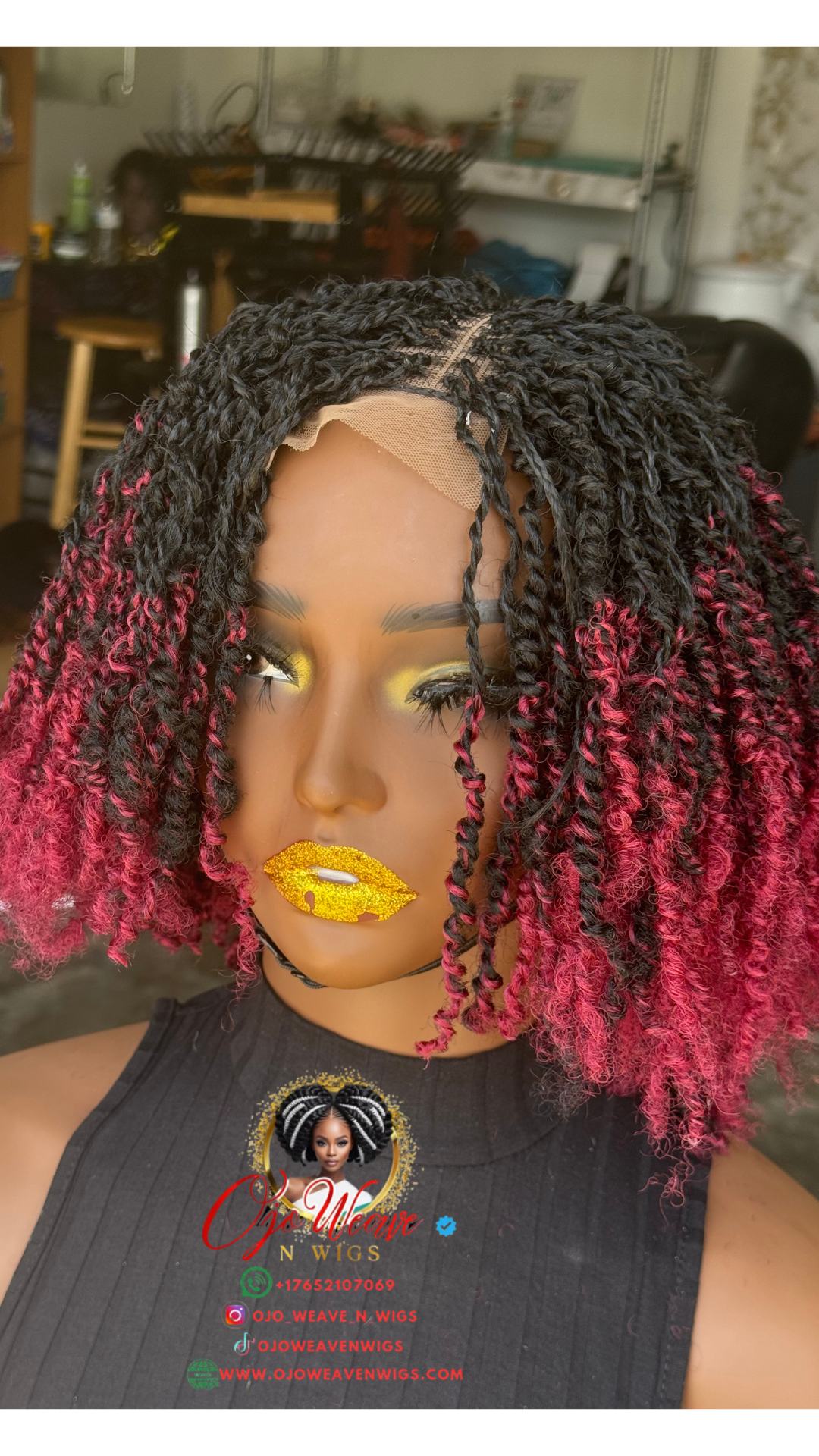 Camela Unit 1/Burgundy Color Wig