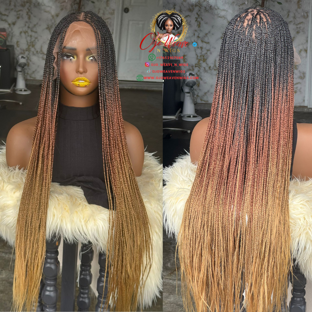 Sisi Full Lace Bone Straight Wig - 26/28 Inch Swiss Lace | Ready to Ship