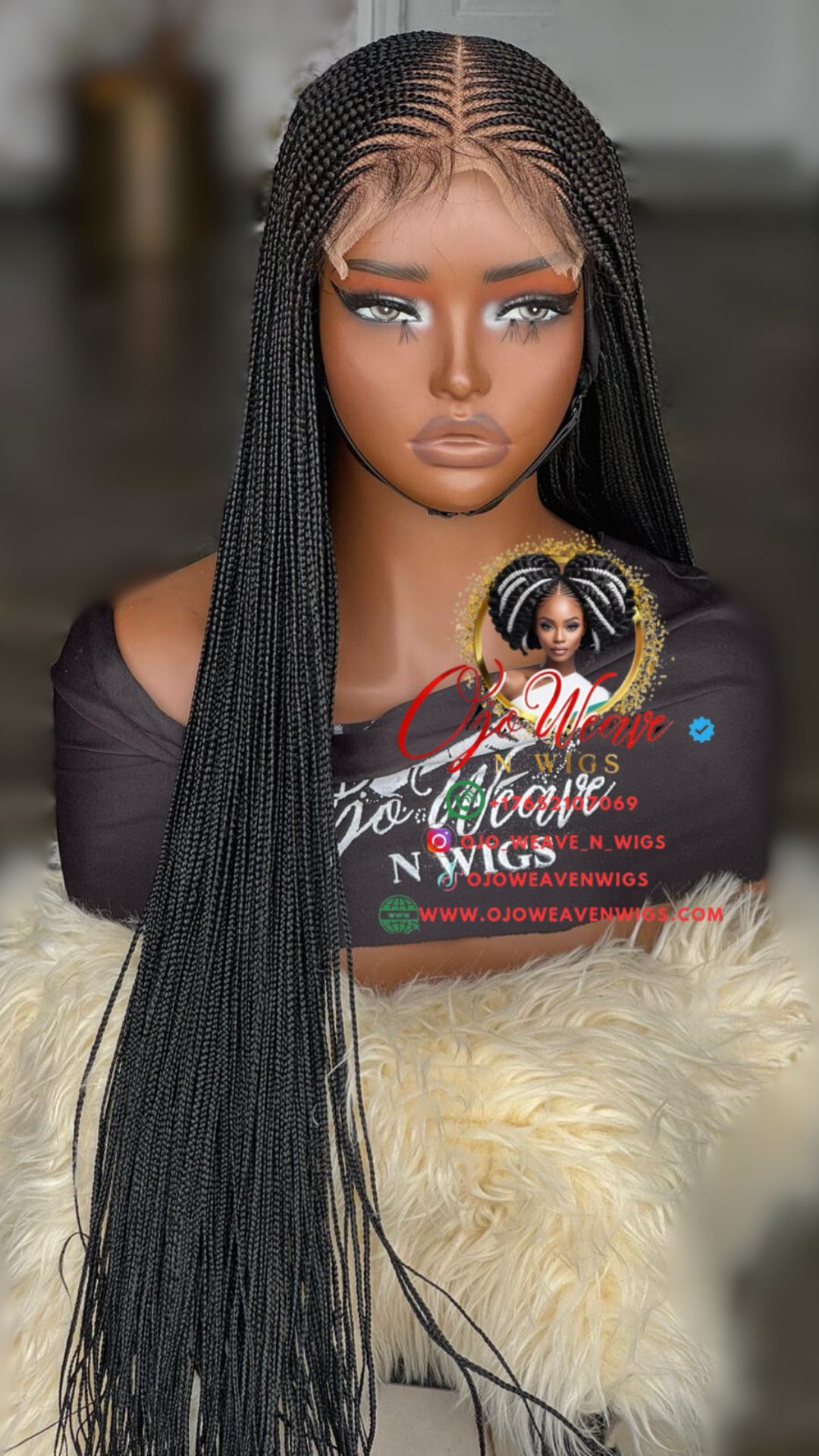 26" 1B Bleached Knot Human Hair Lace Victoria Unit: Ready to Ship