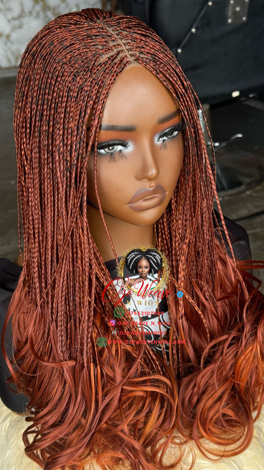 French Curl Glueless Wig: Ready to Ship