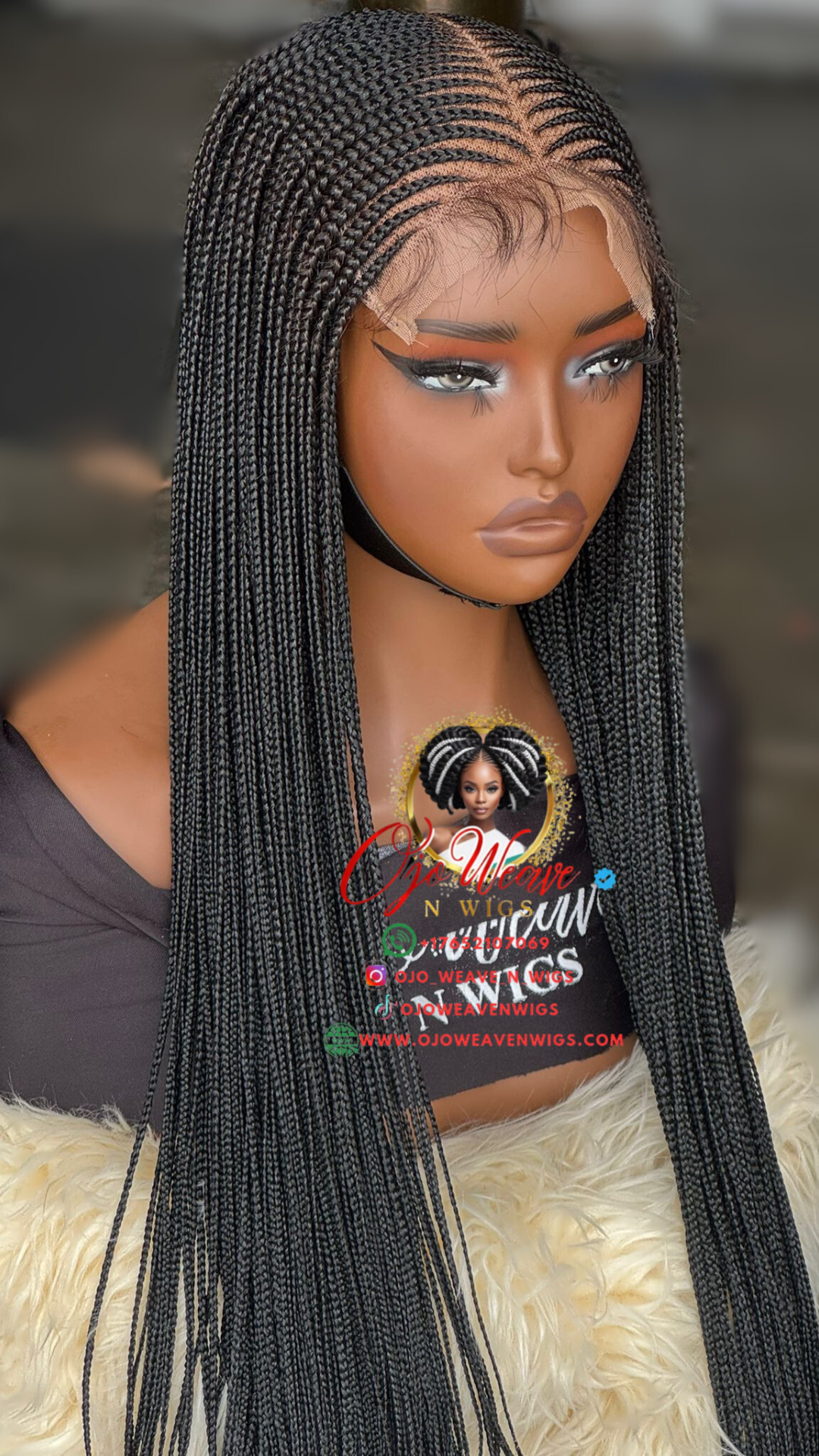 26" 1B Bleached Knot Human Hair Lace Victoria Unit: Ready to Ship