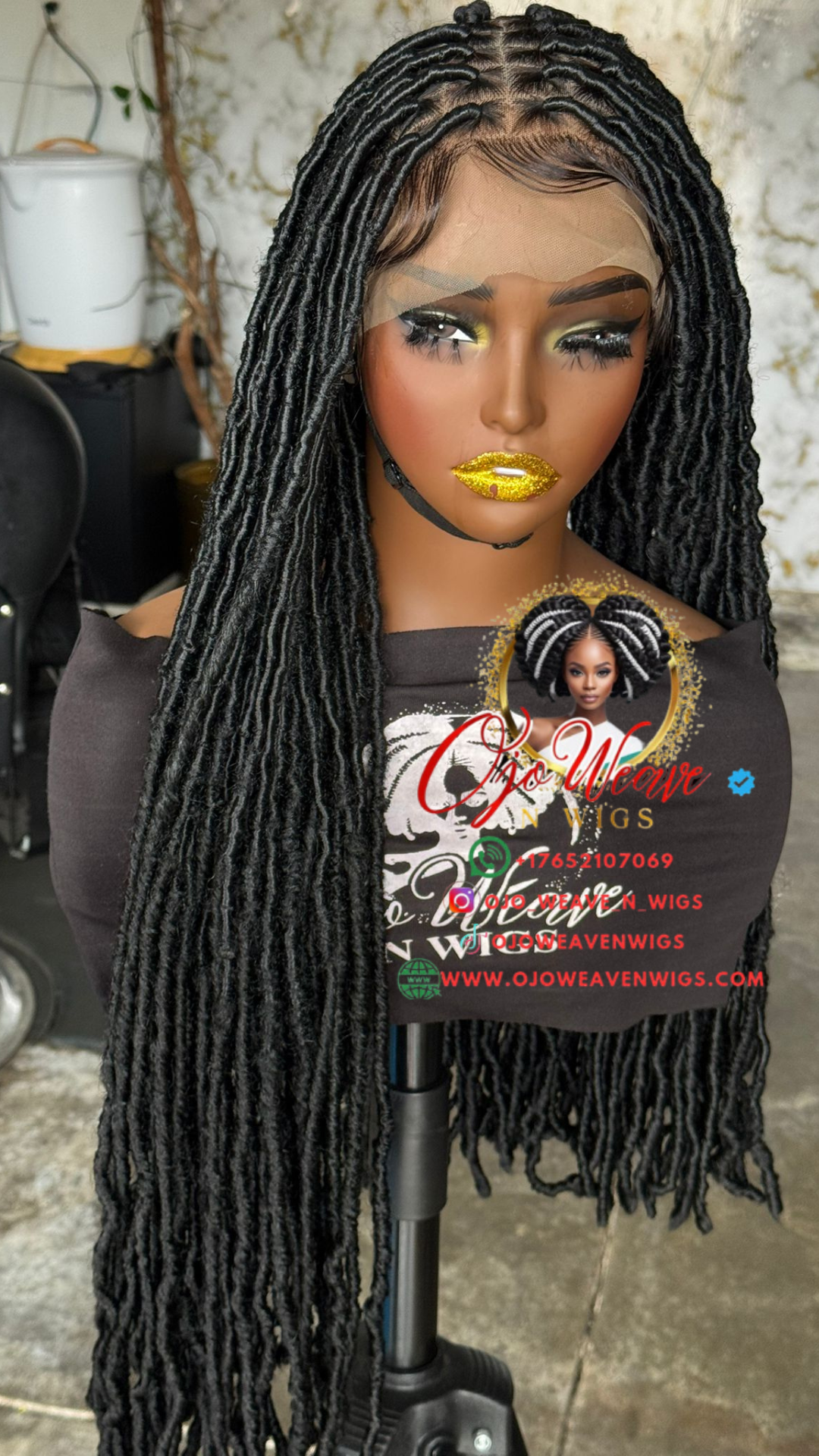 Ready-to-Ship Full Lace Locs - 26/28 Inch