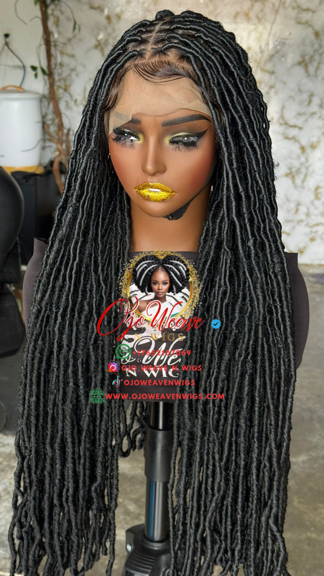 Ready-to-Ship Full Lace Locs - 26/28 Inch