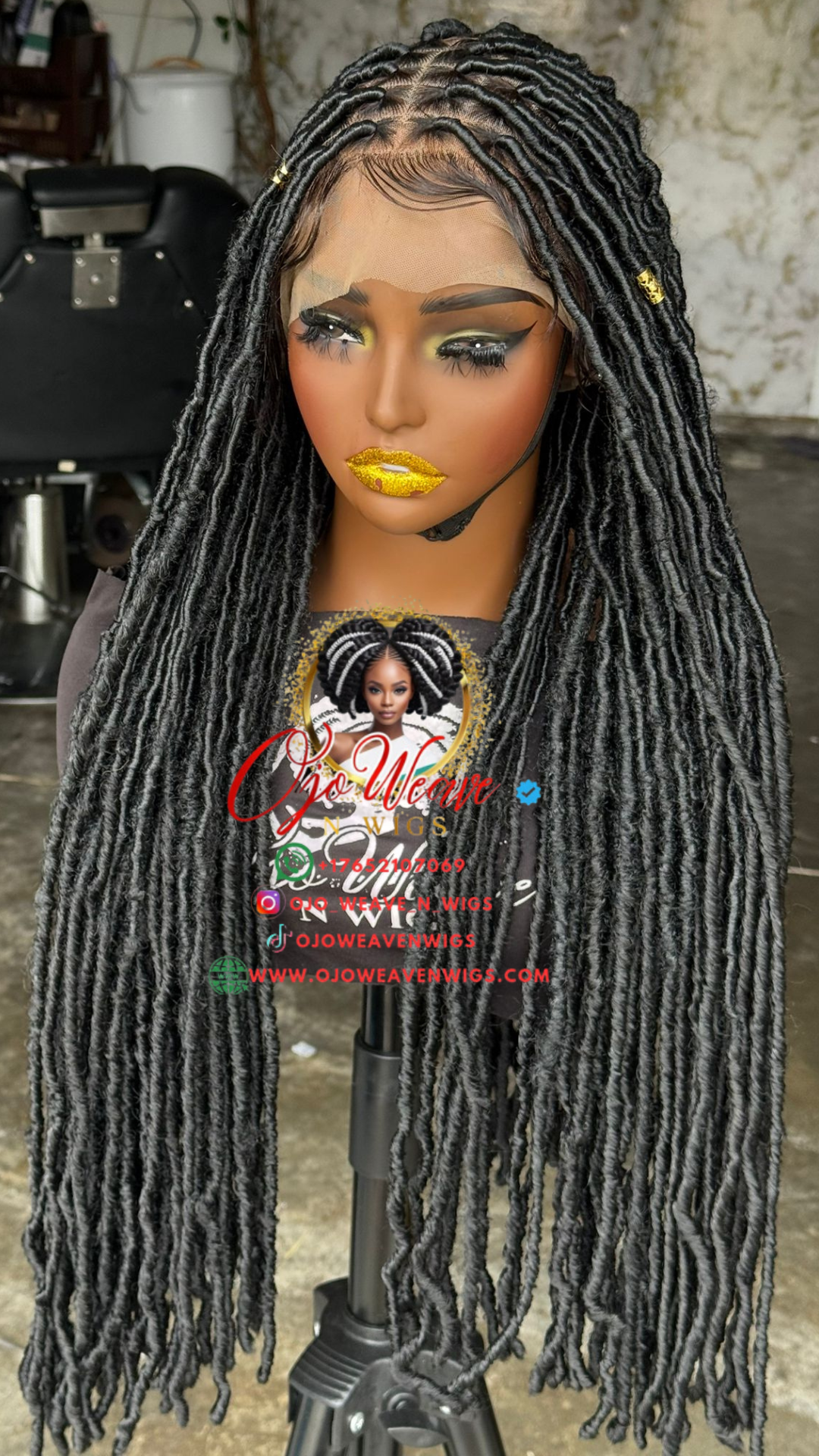Ready-to-Ship Full Lace Locs - 26/28 Inch