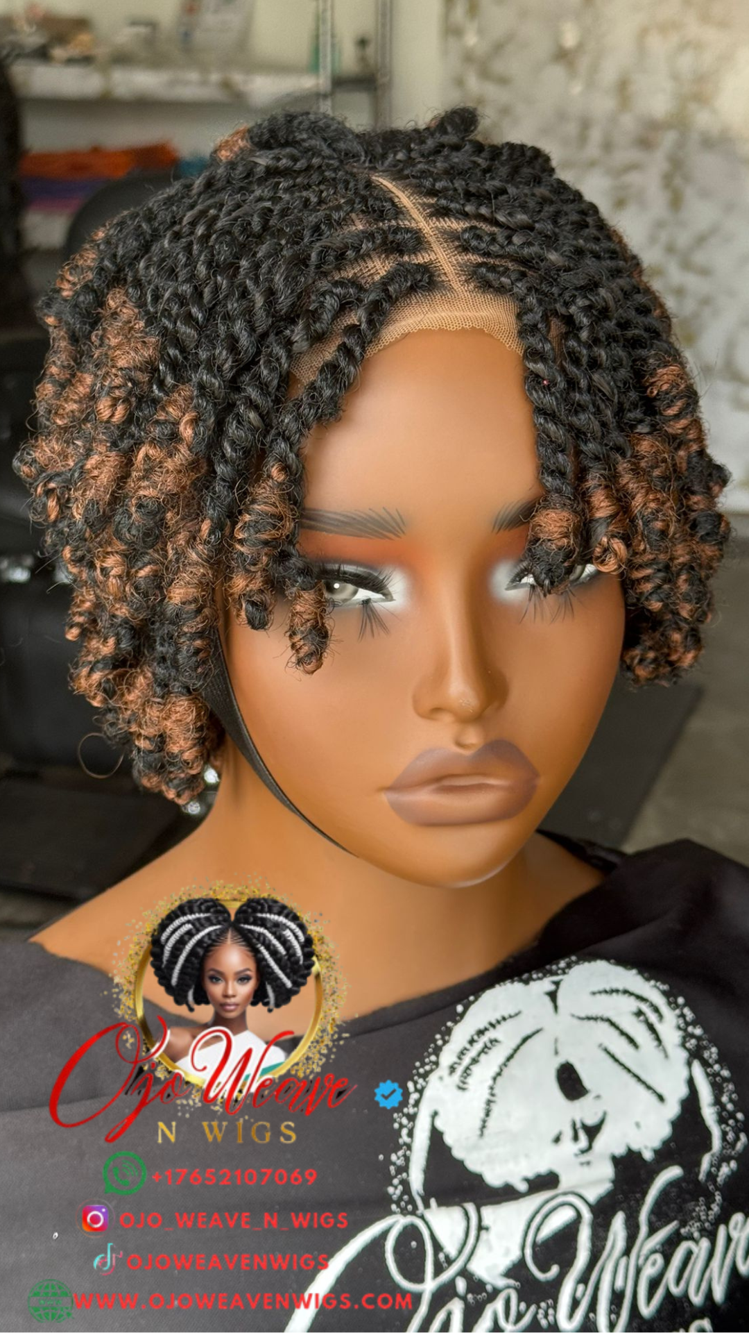 Timini Kinky 1/30 Glueless Closure Wig - Made to Order