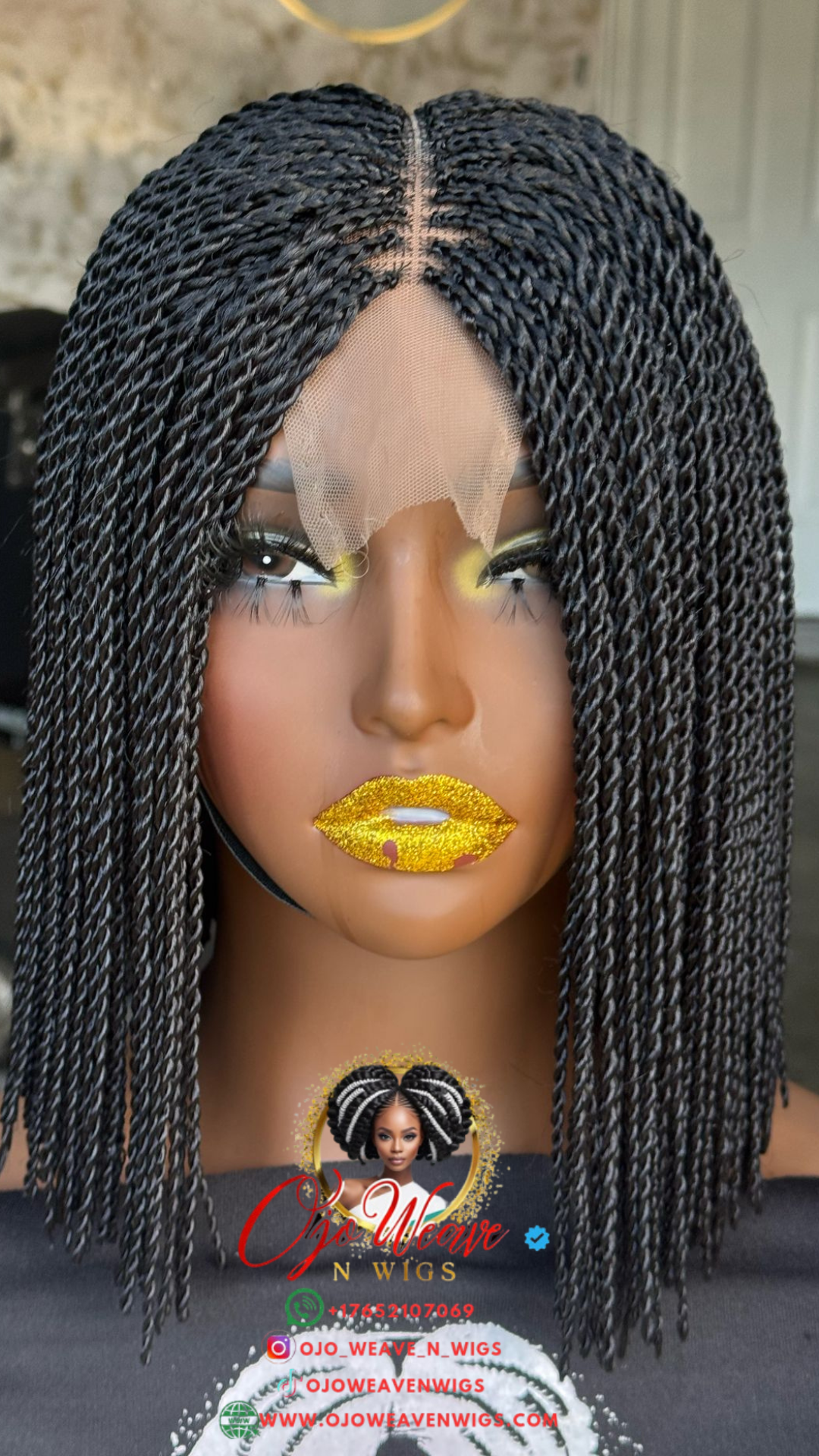 10 Inch Bob Wig - Suger Crush Unit - Ready to Ship