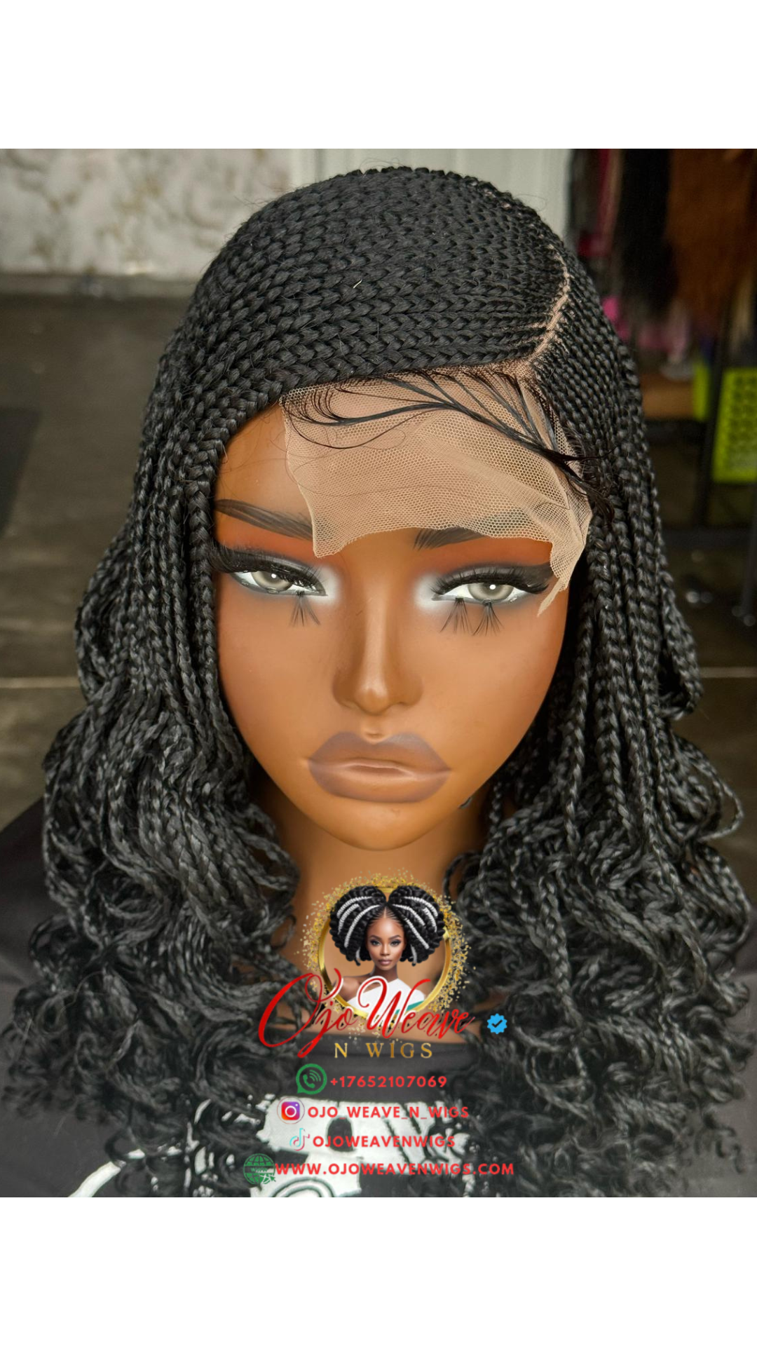 C-cut Gold Curly Unit - Color 1B (12/14 Inch) - Ready to Ship