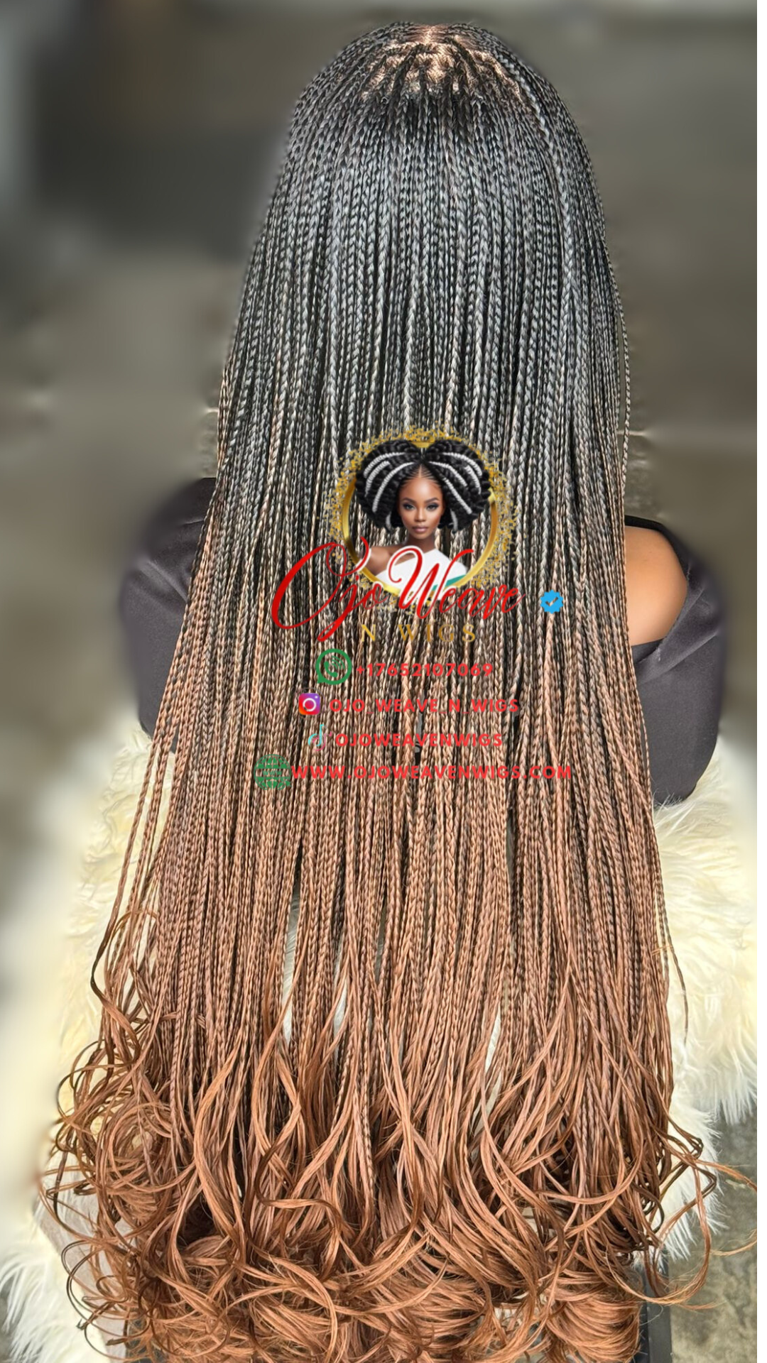 Ready to Ship: Kim Unit - 28" Ombré Human Hair Lace