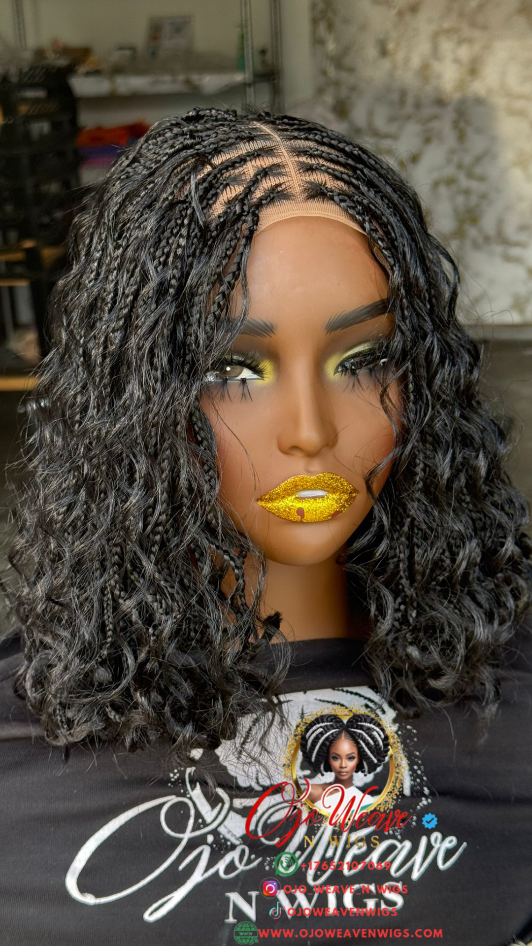 10inch Boho Closure Wig: Preorder